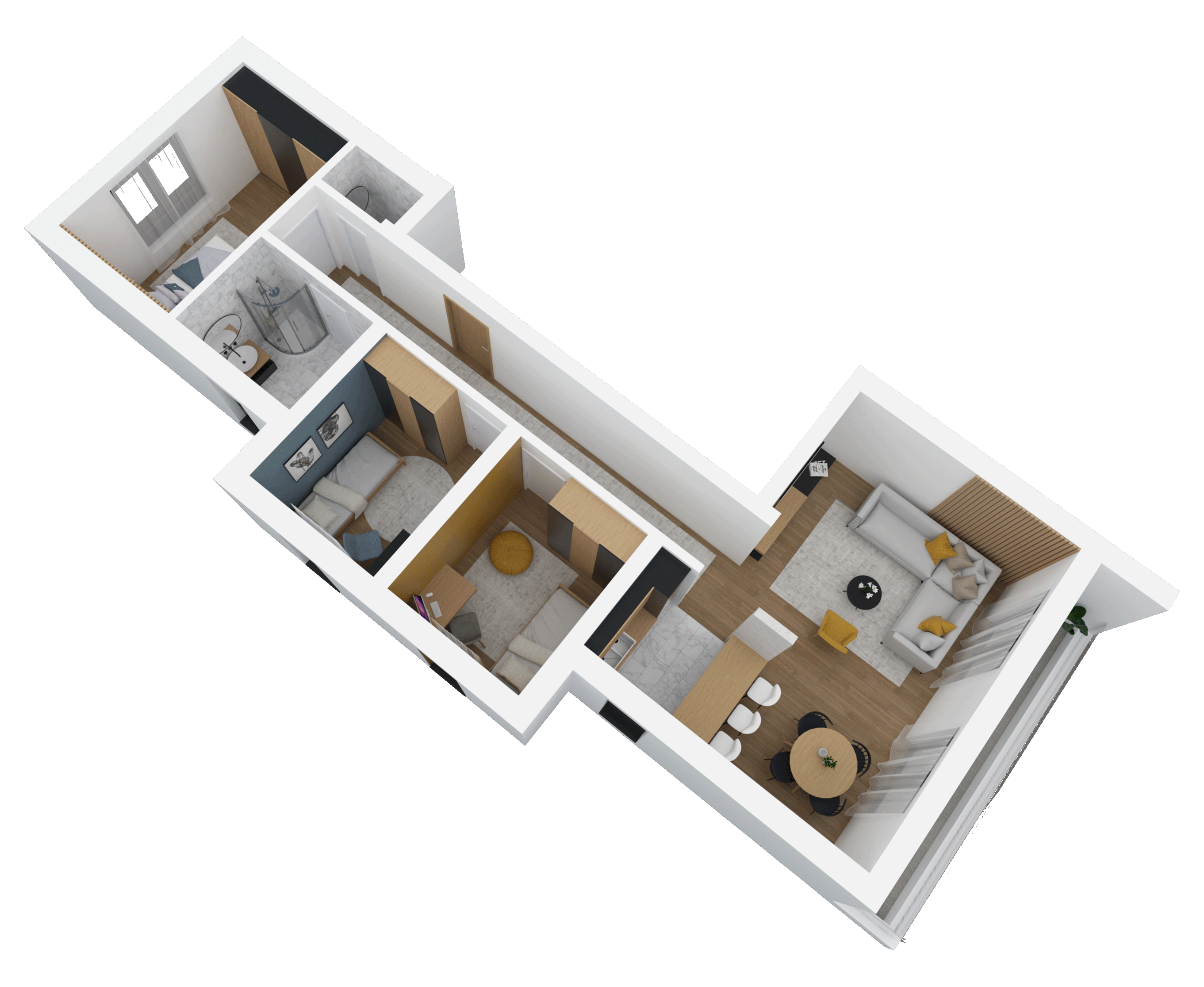 3D prikaz stana