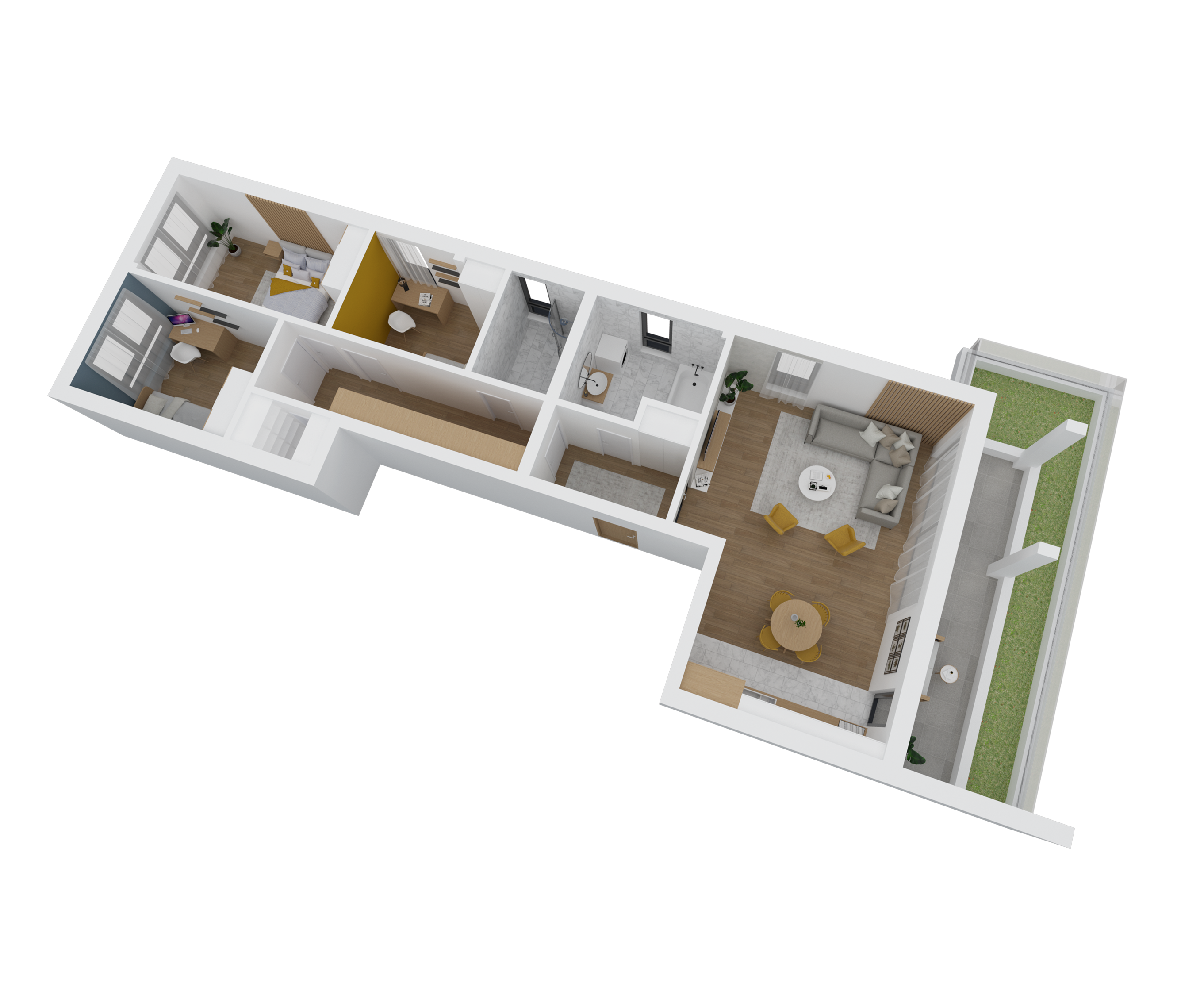 3D prikaz stana
