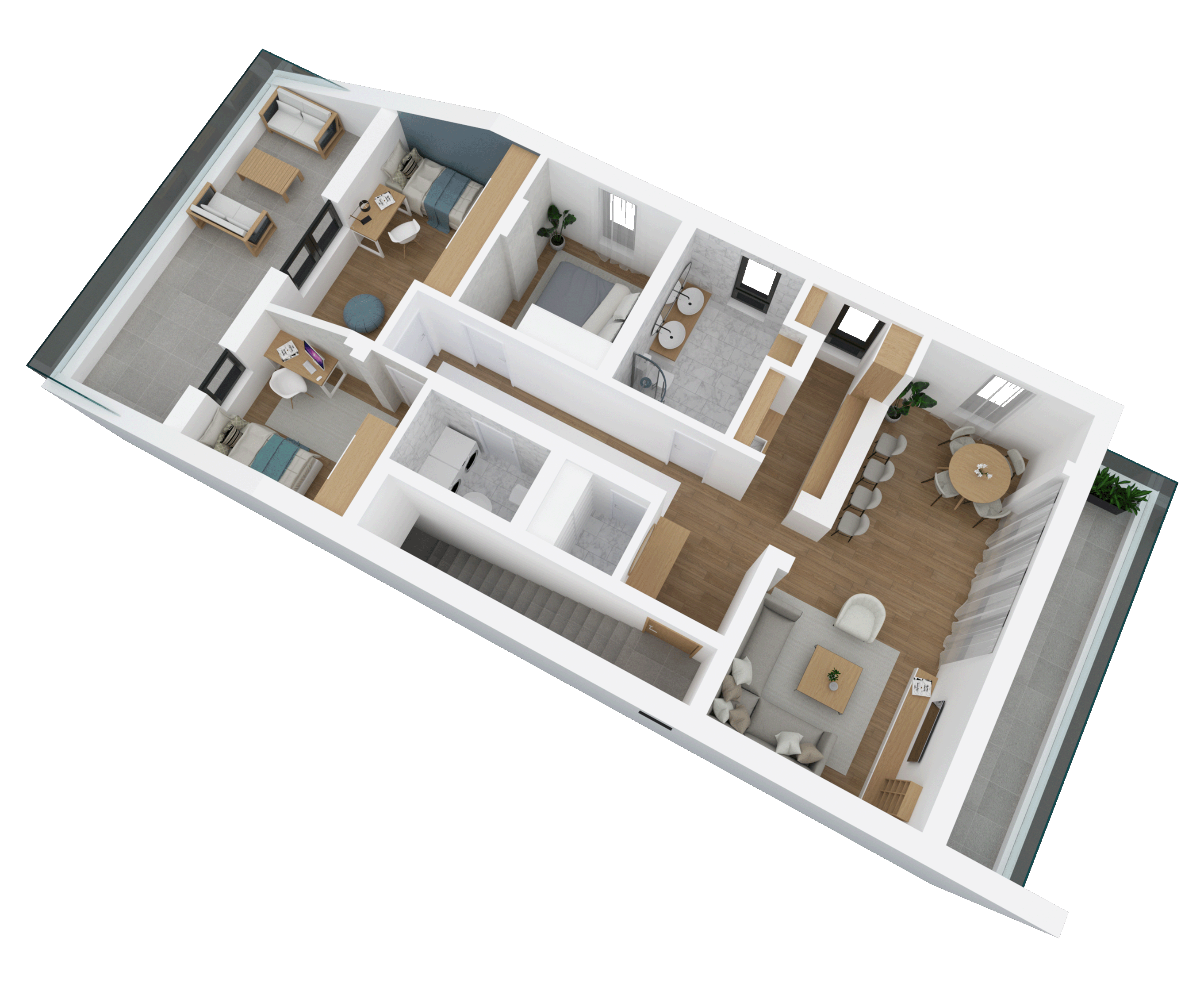 3D prikaz stana