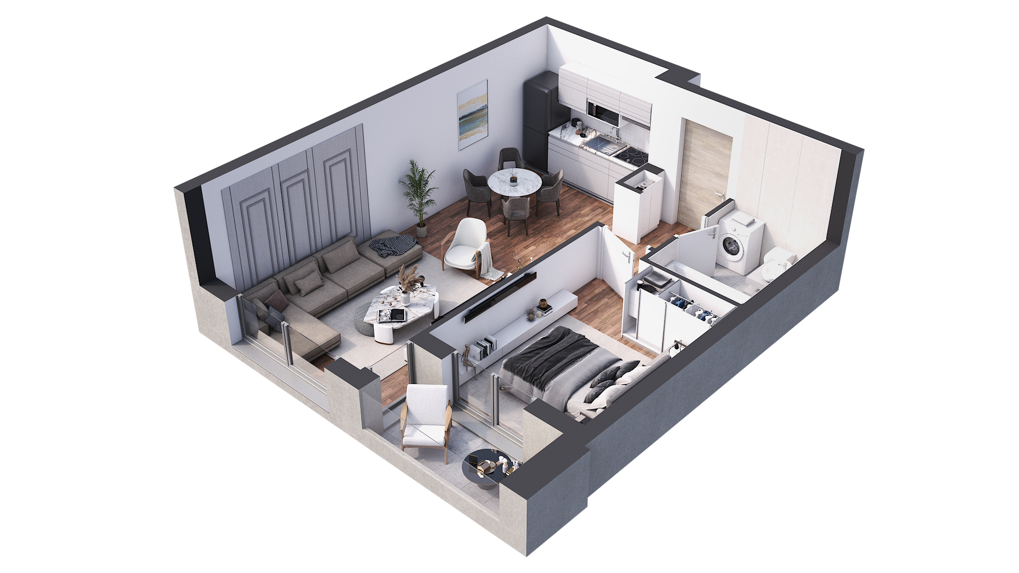 3D prikaz stana