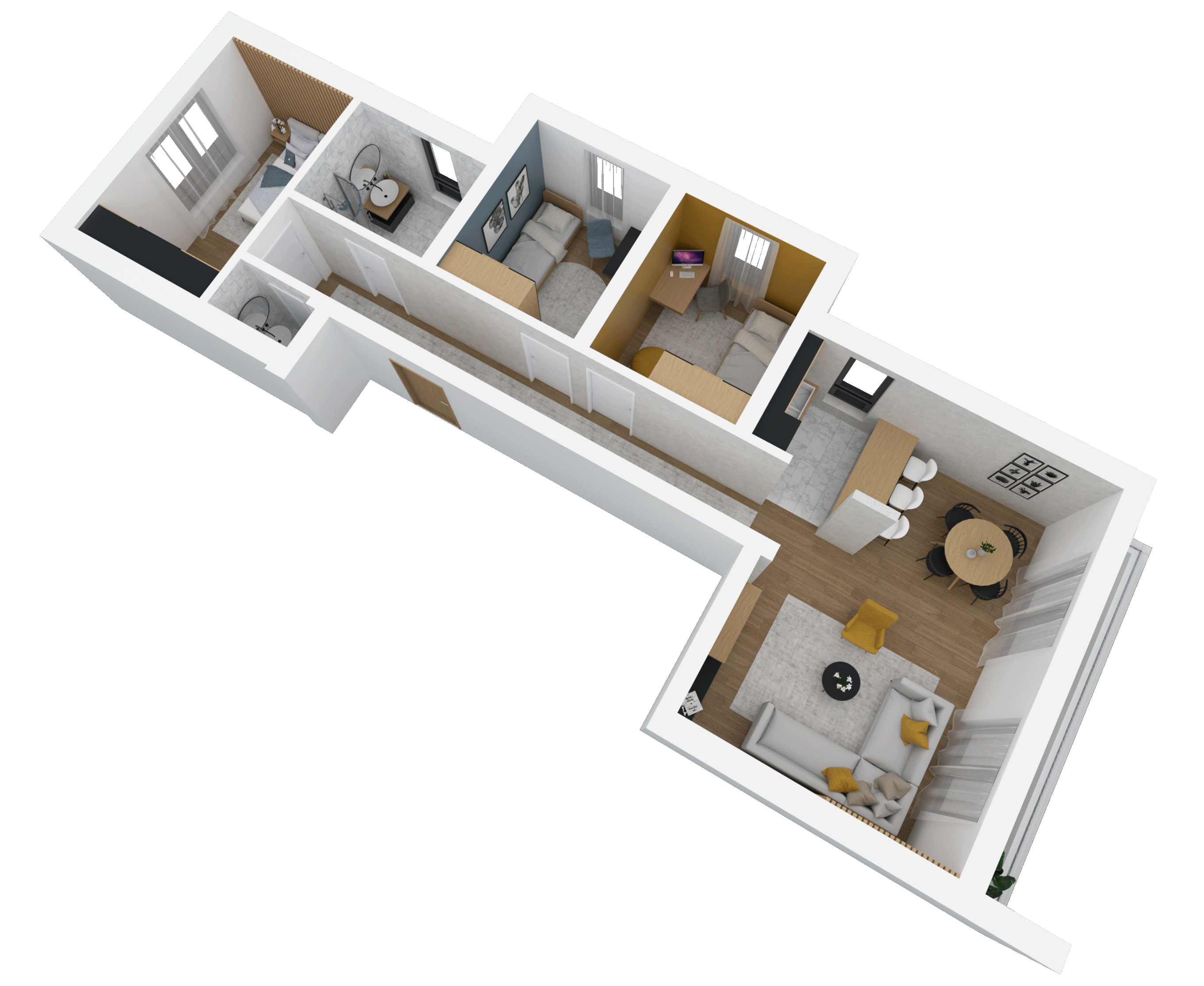 3D prikaz stana