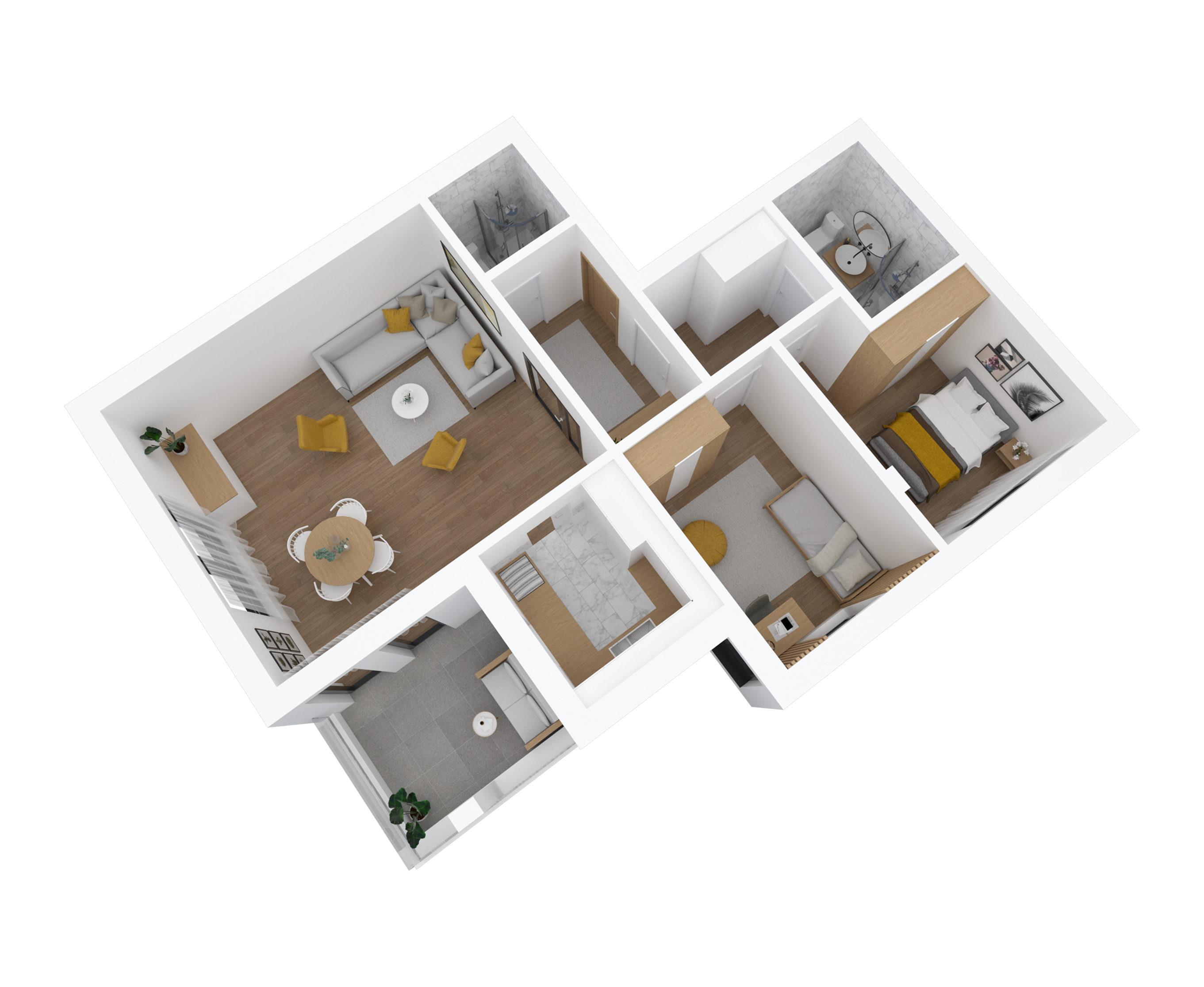 3D prikaz stana