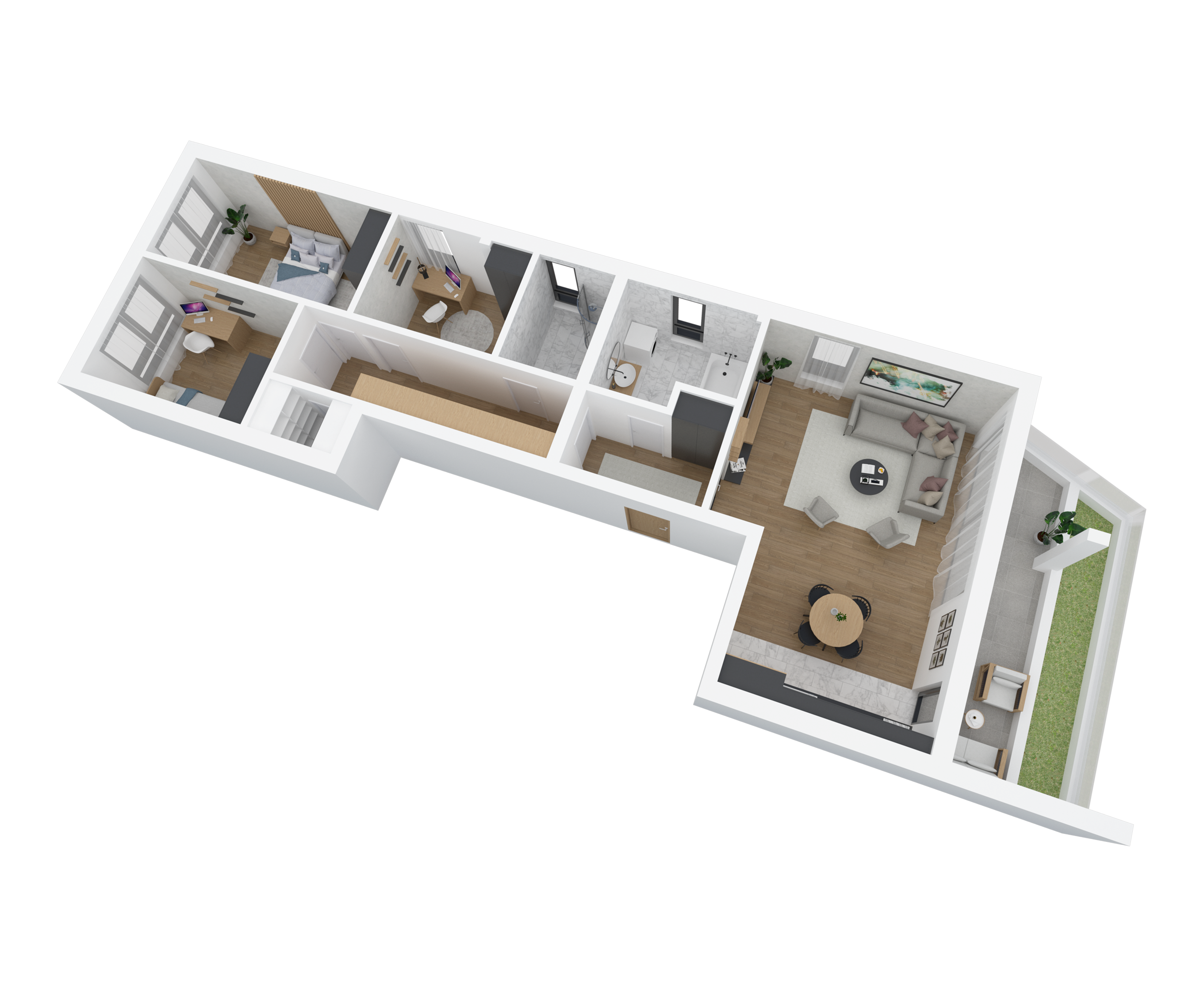3D prikaz stana