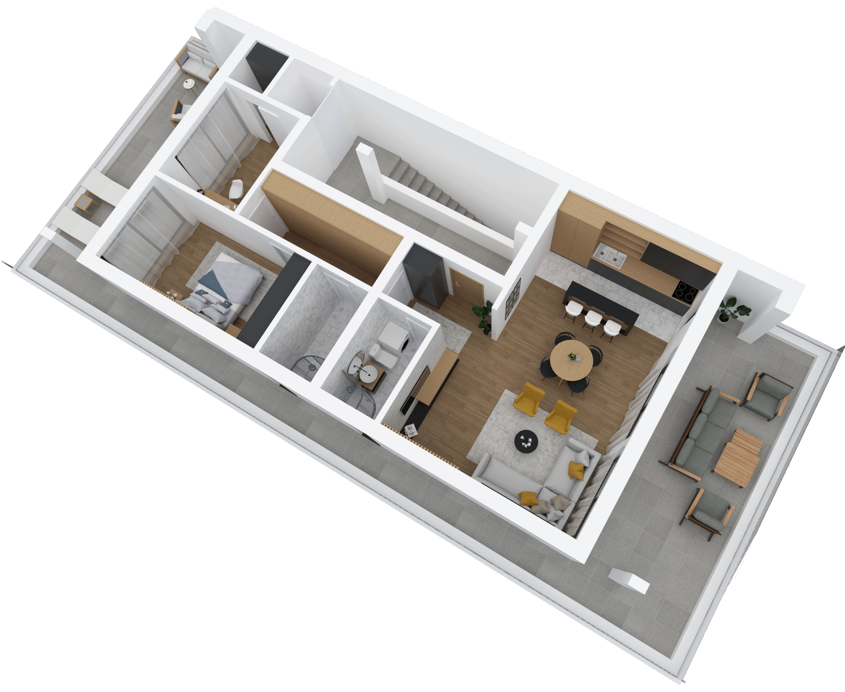 3D prikaz stana