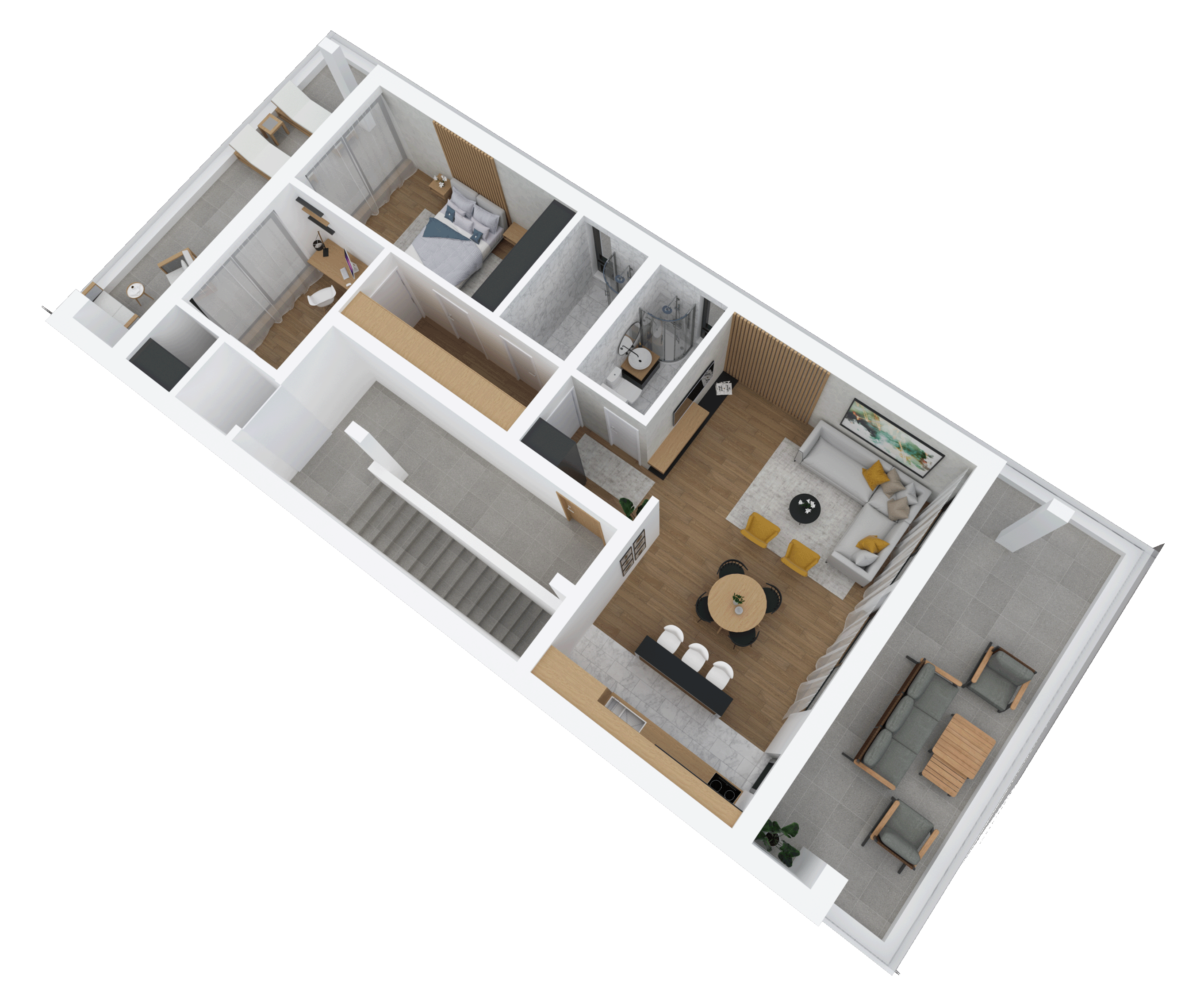 3D prikaz stana