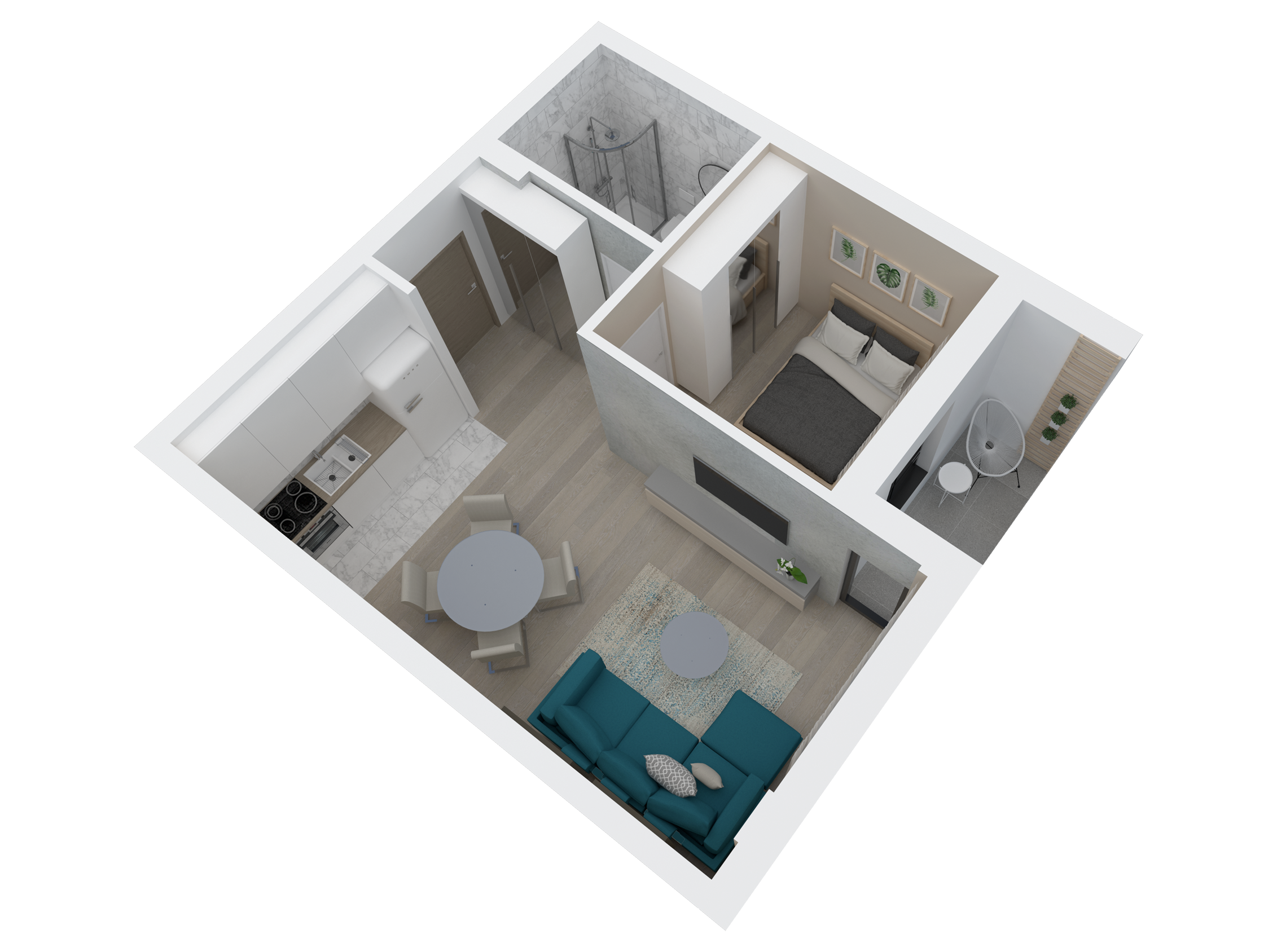 3D prikaz stana
