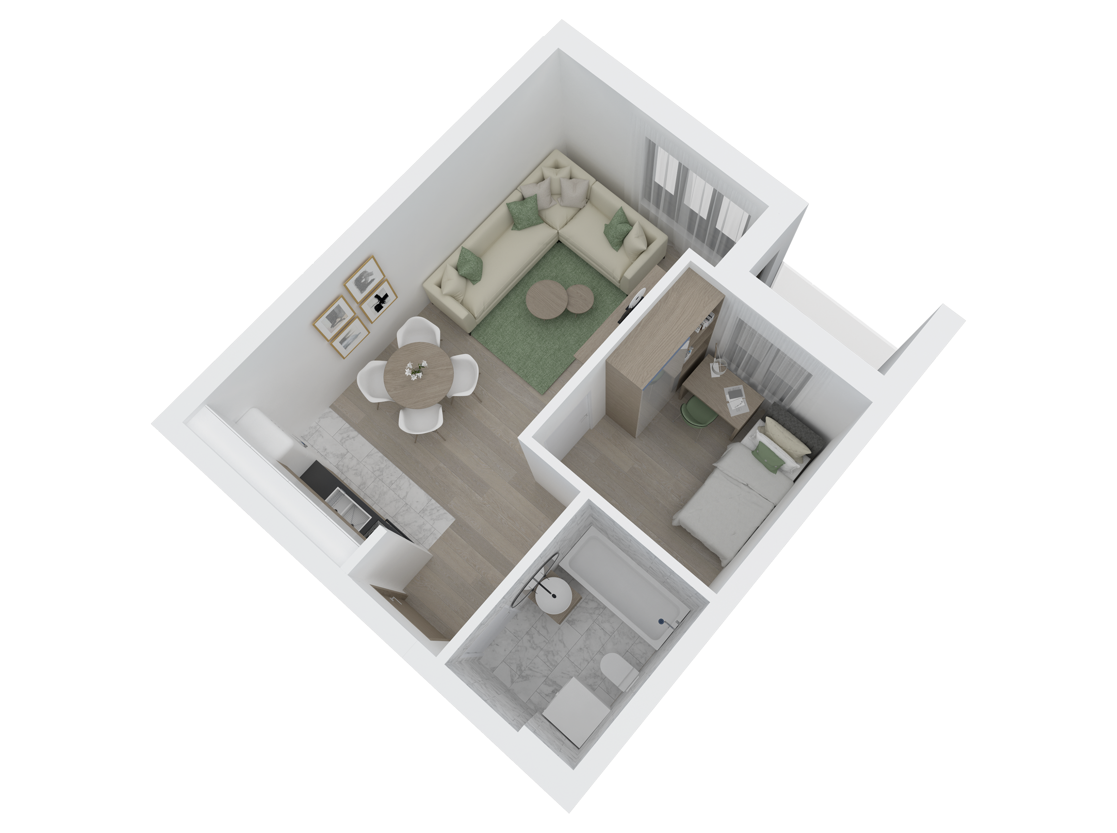 3D prikaz stana