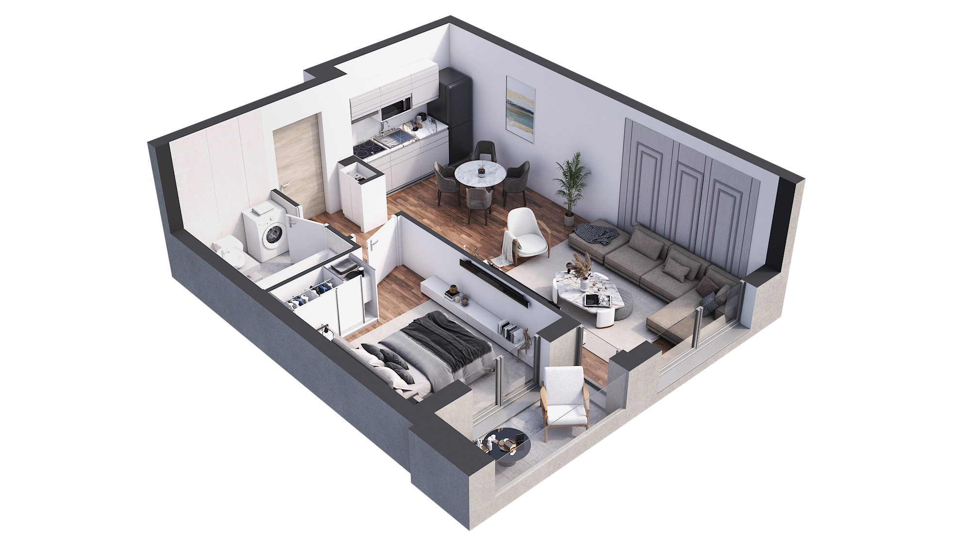 3D prikaz stana