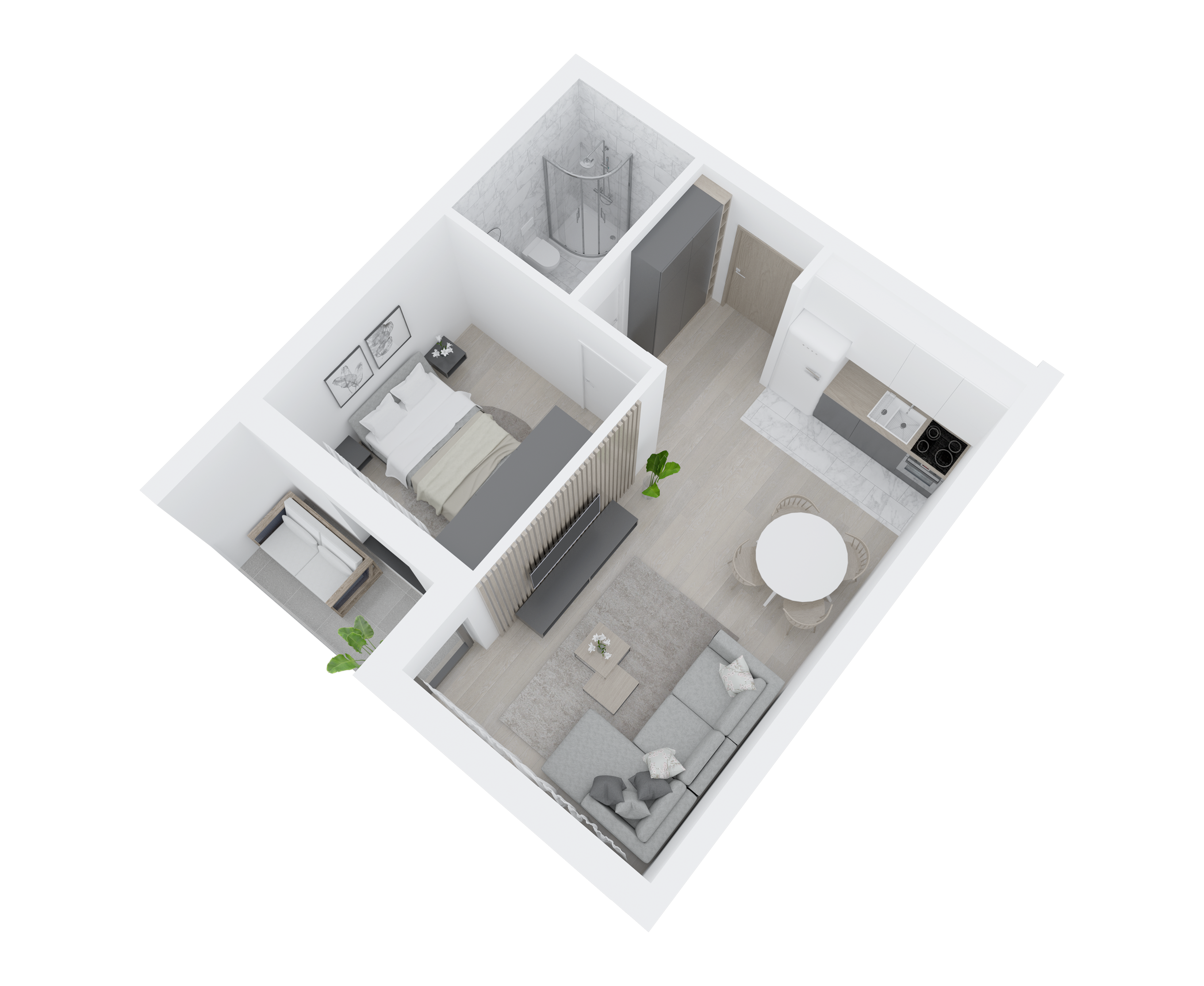 3D prikaz stana