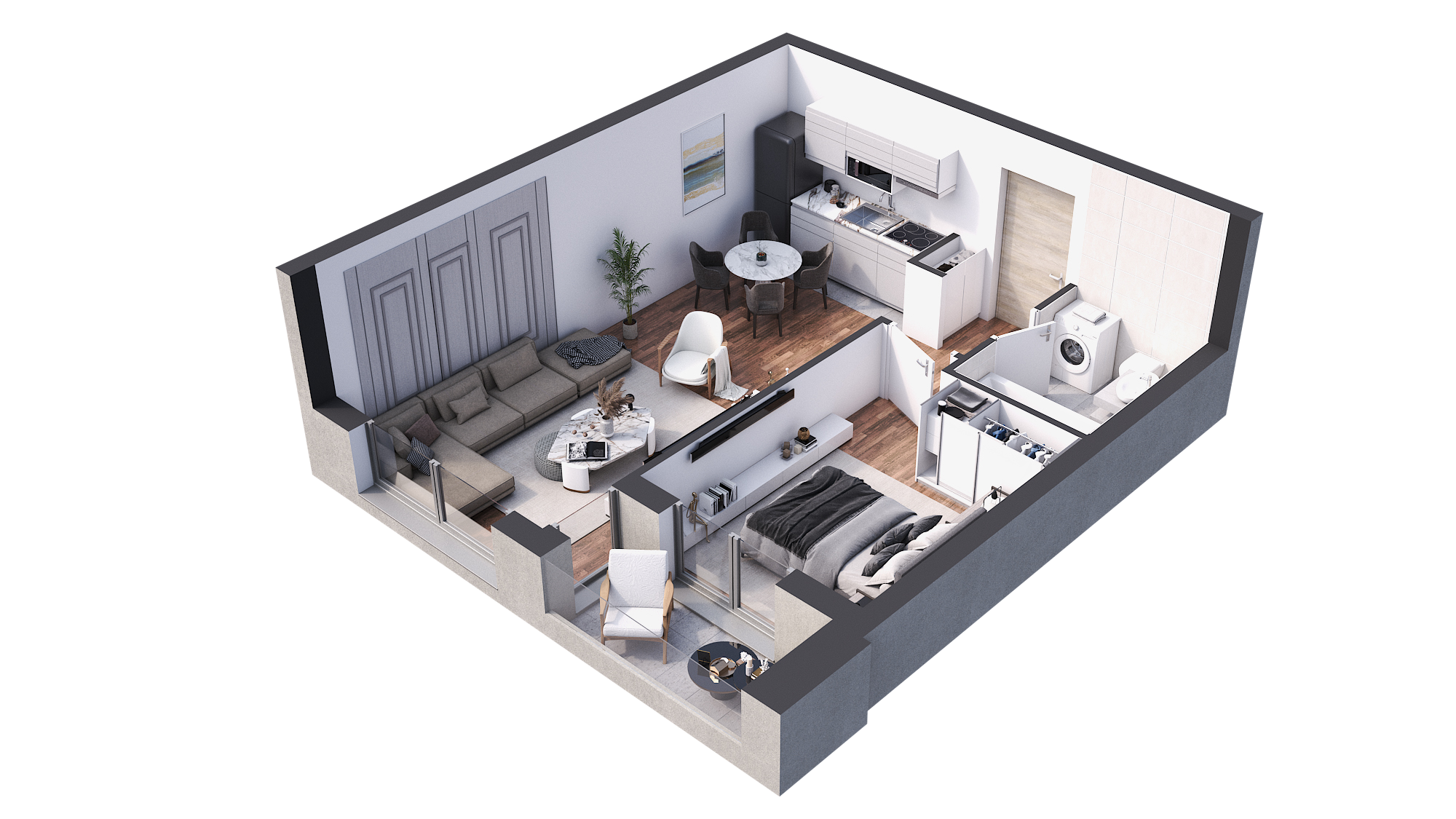 3D prikaz stana