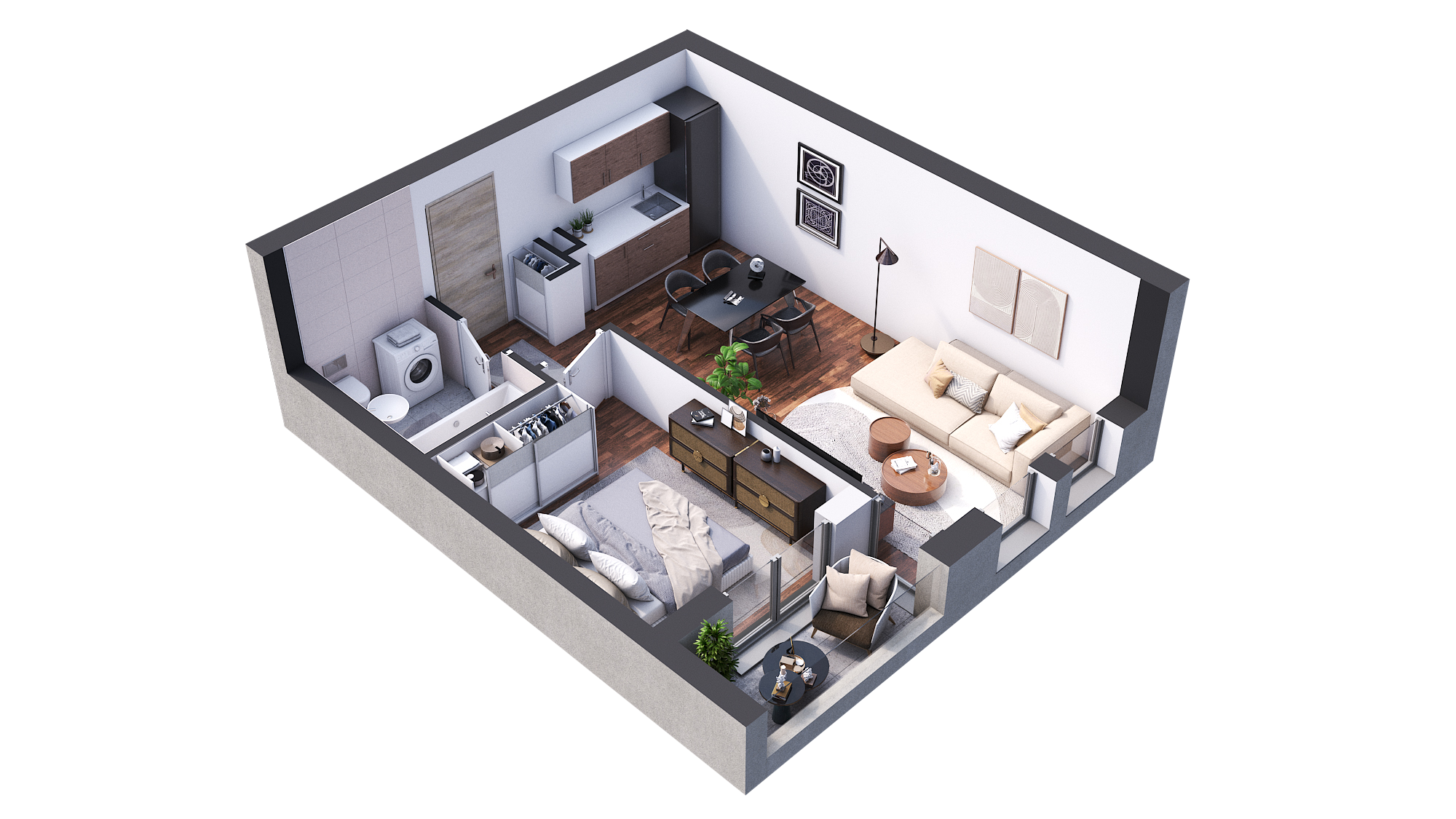 3D prikaz stana