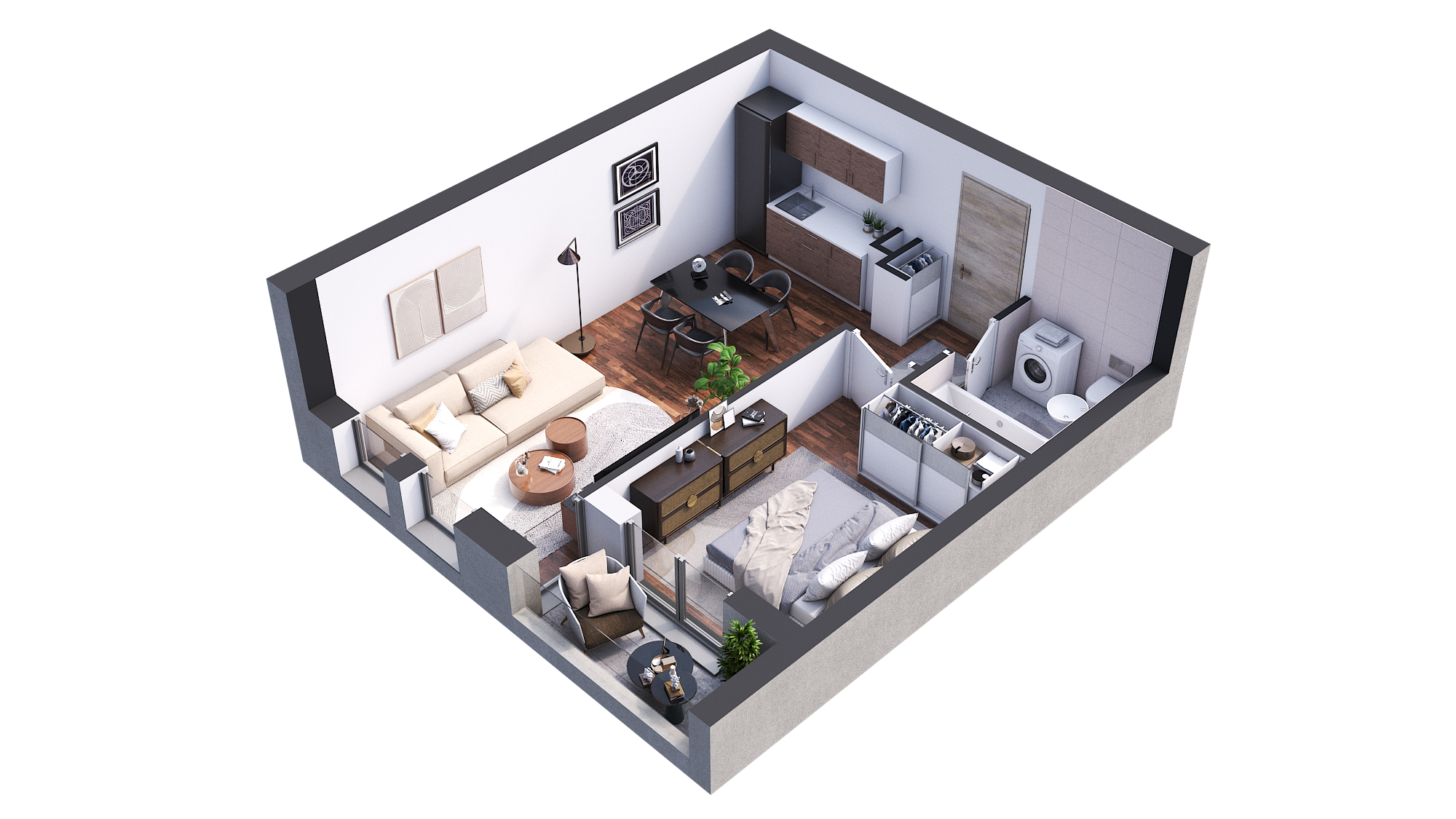 3D prikaz stana
