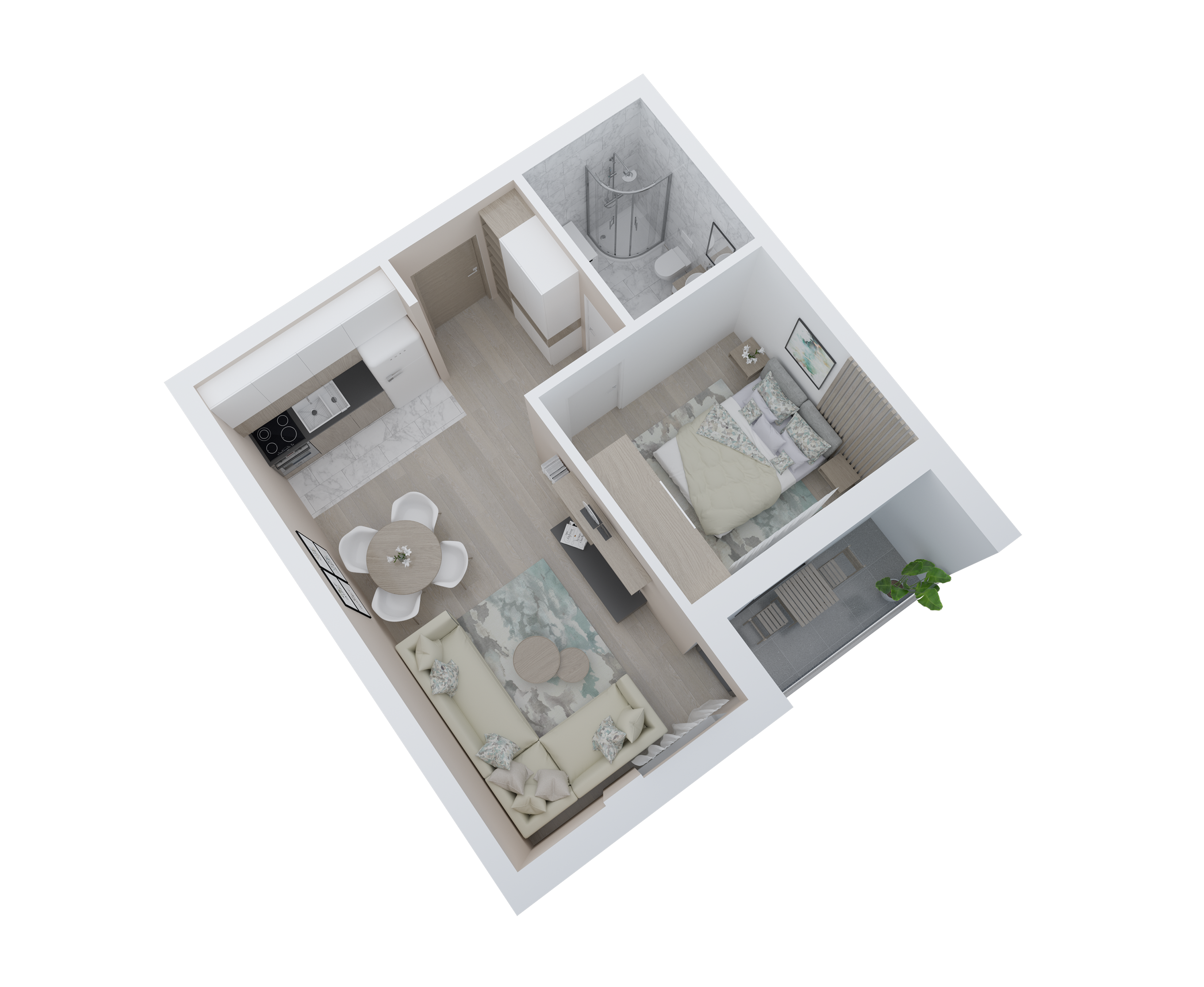 3D prikaz stana
