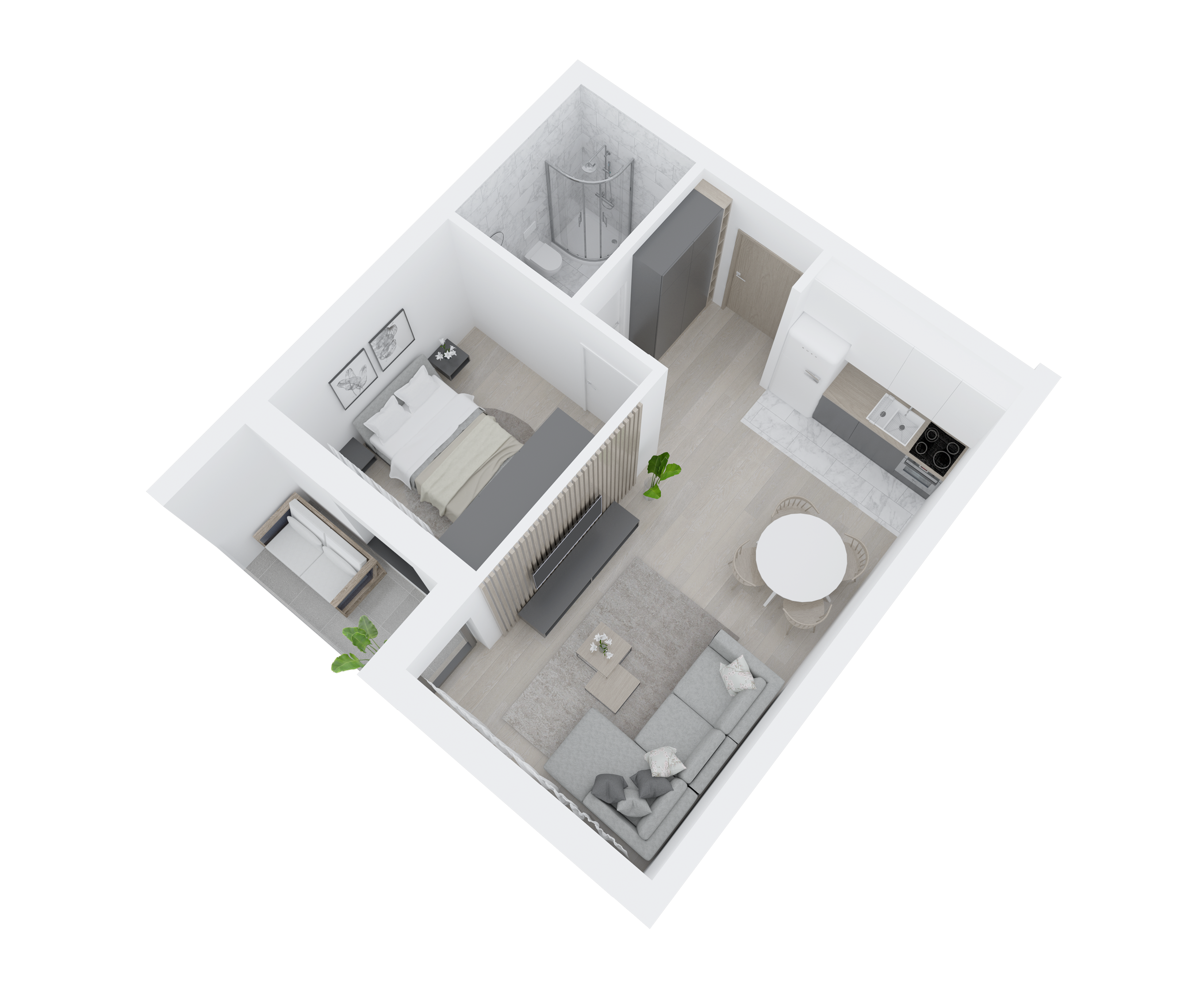 3D prikaz stana