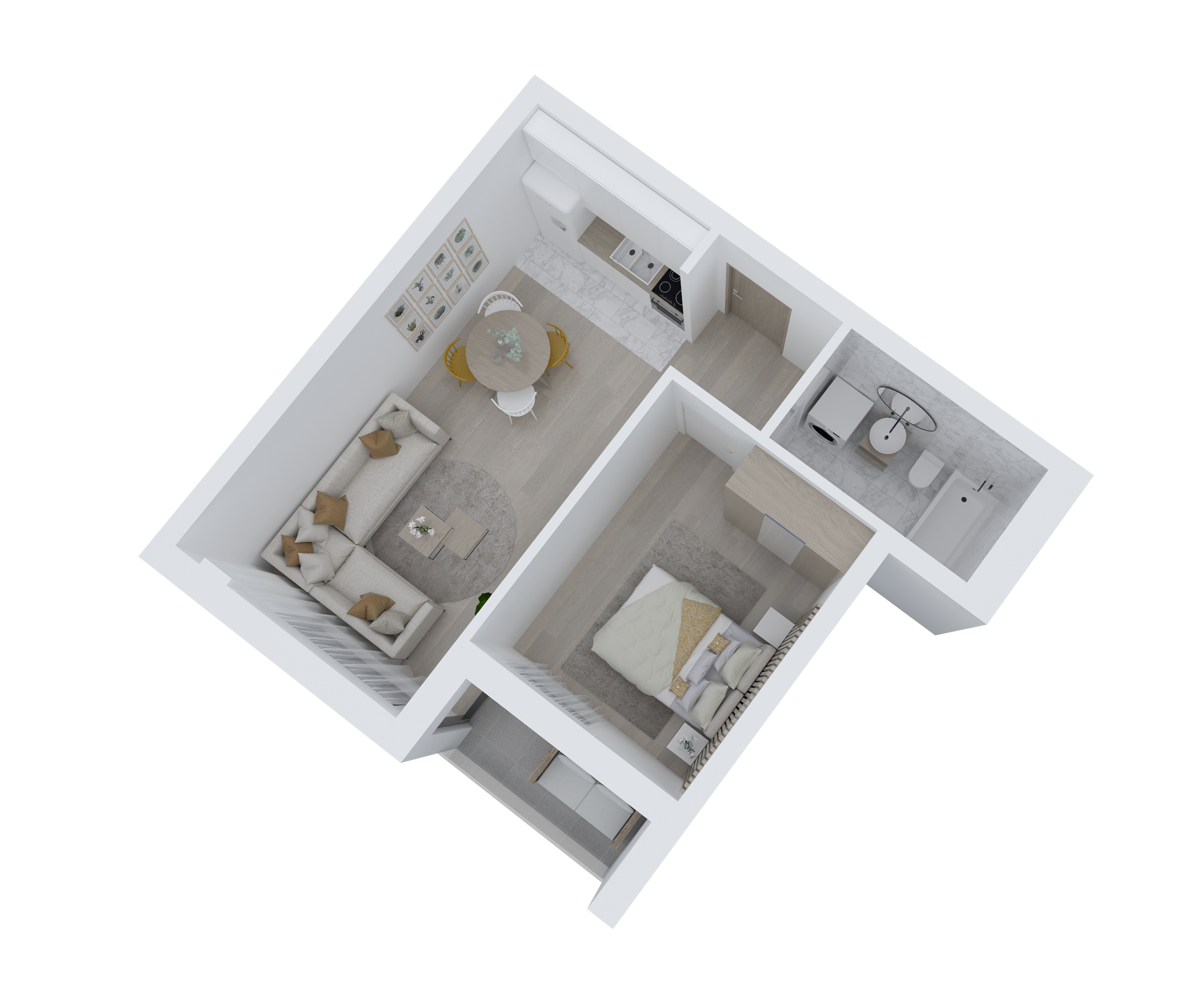 3D prikaz stana