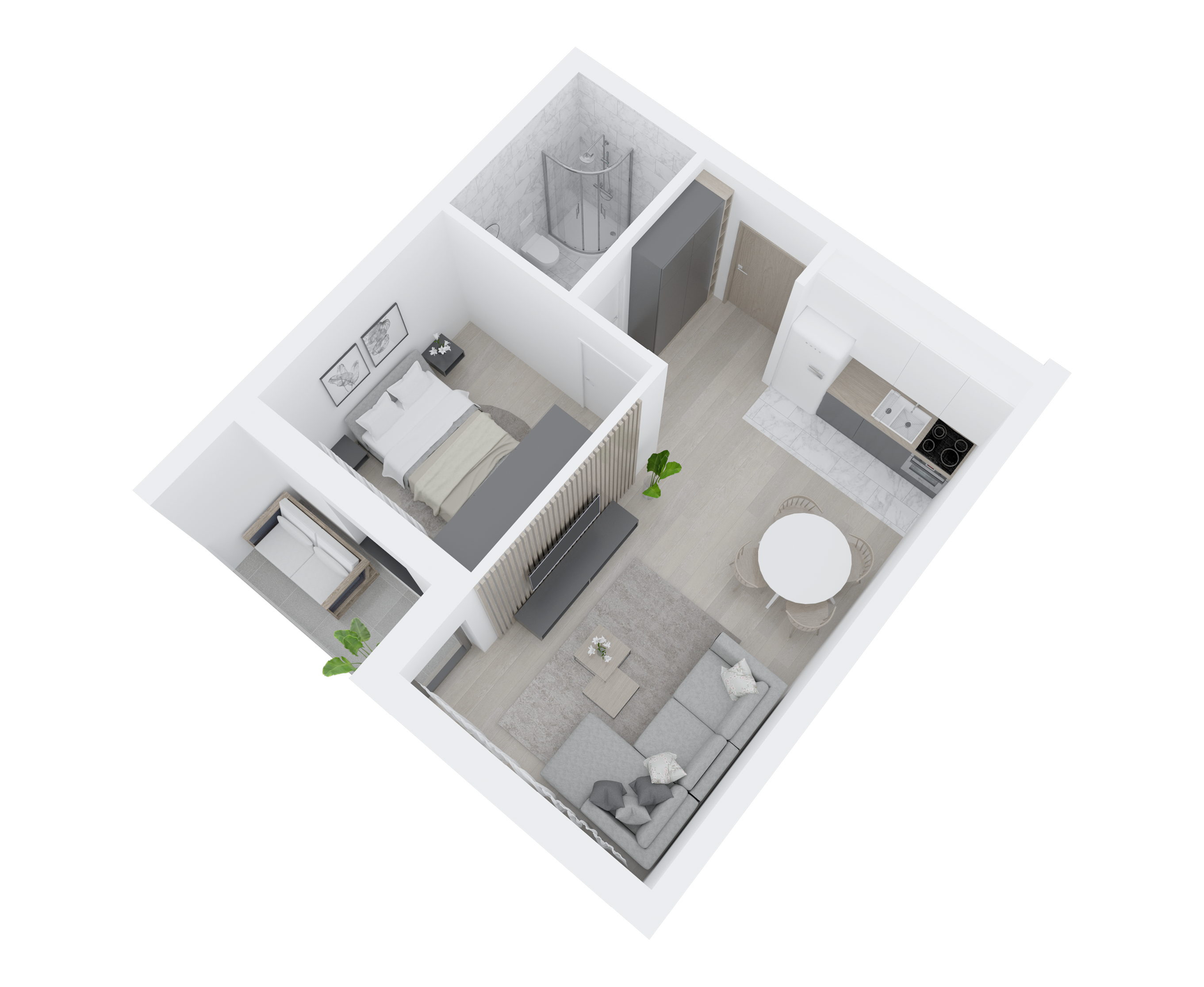 3D prikaz stana