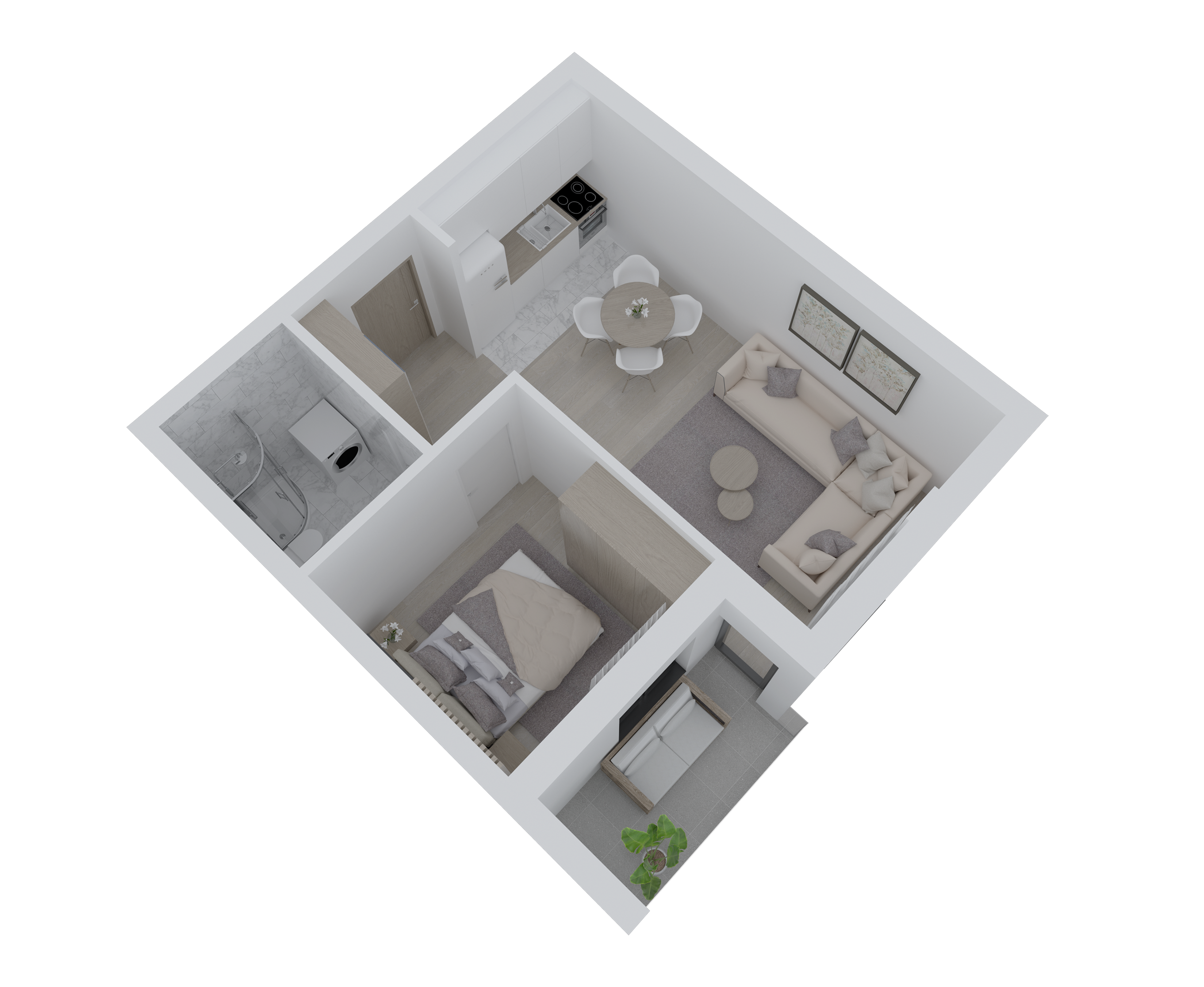 3D prikaz stana