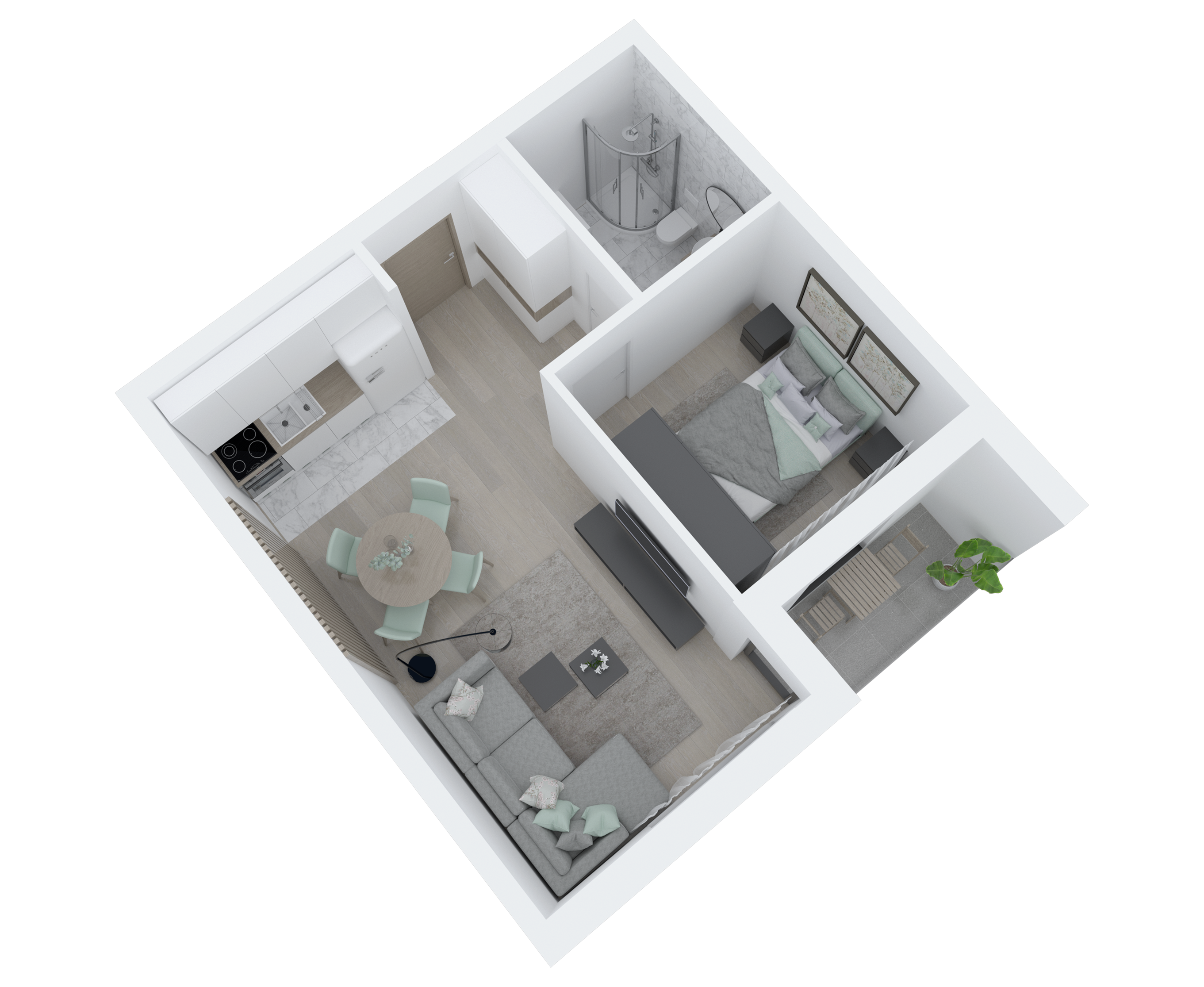 3D prikaz stana