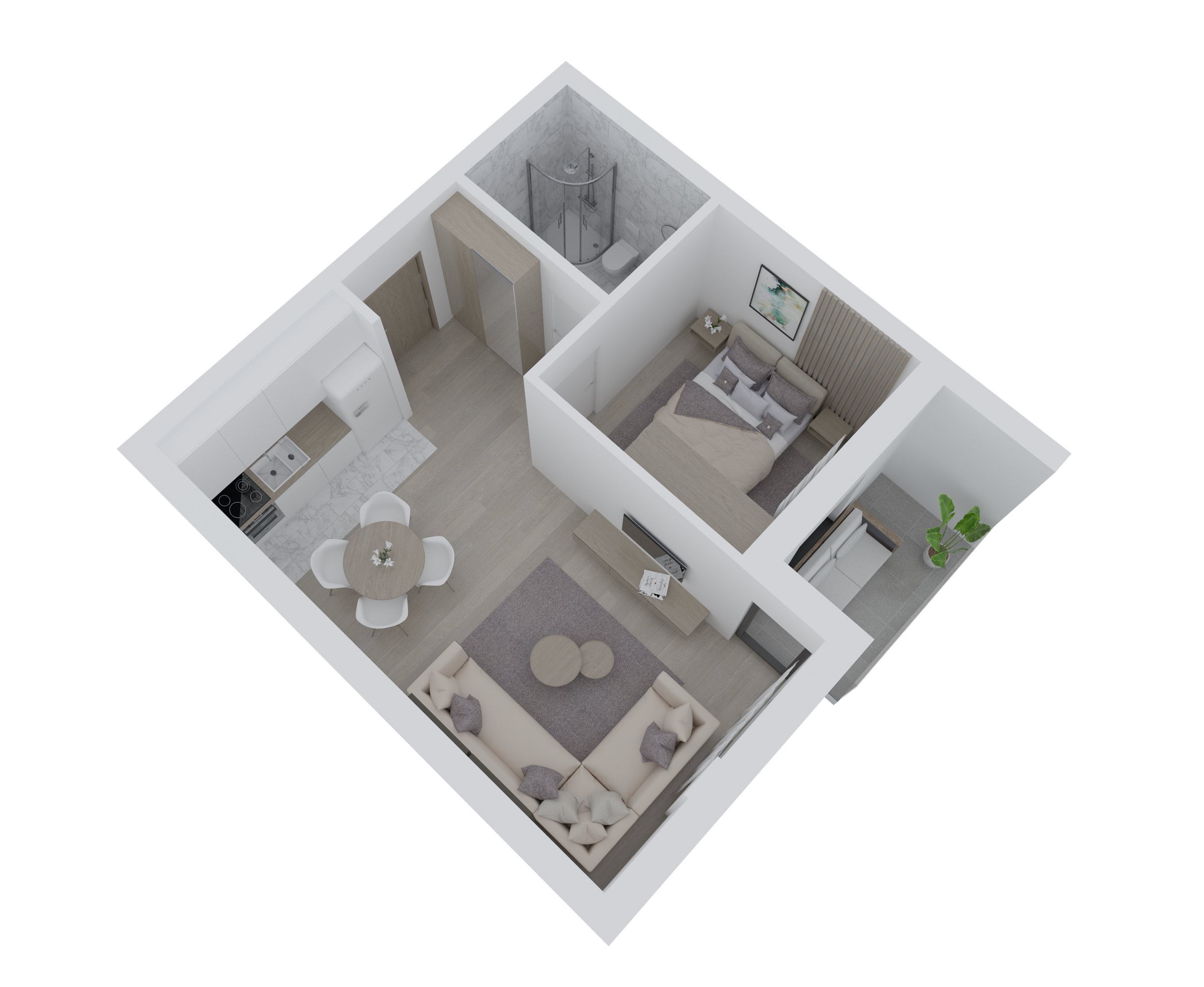 3D prikaz stana