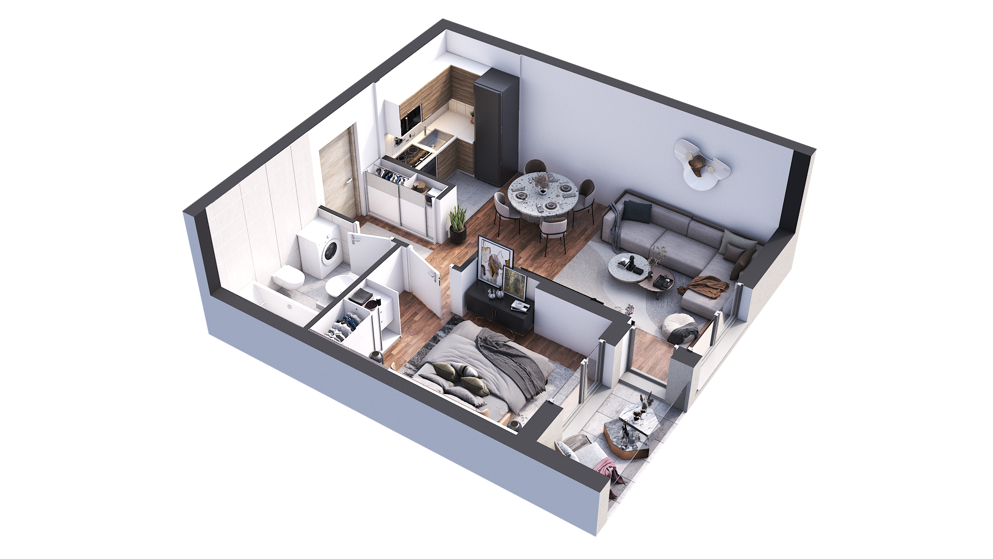 3D prikaz stana