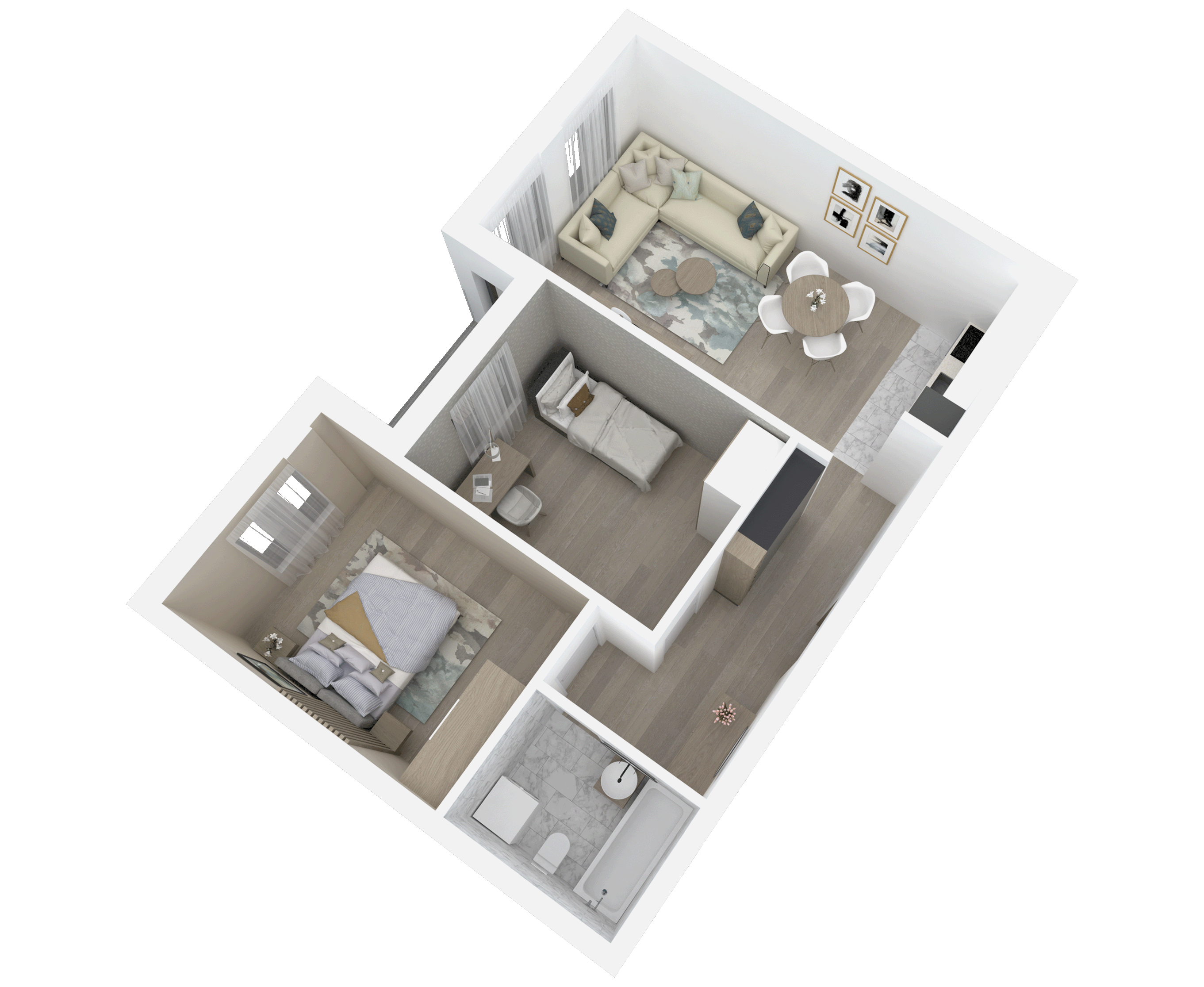 3D prikaz stana