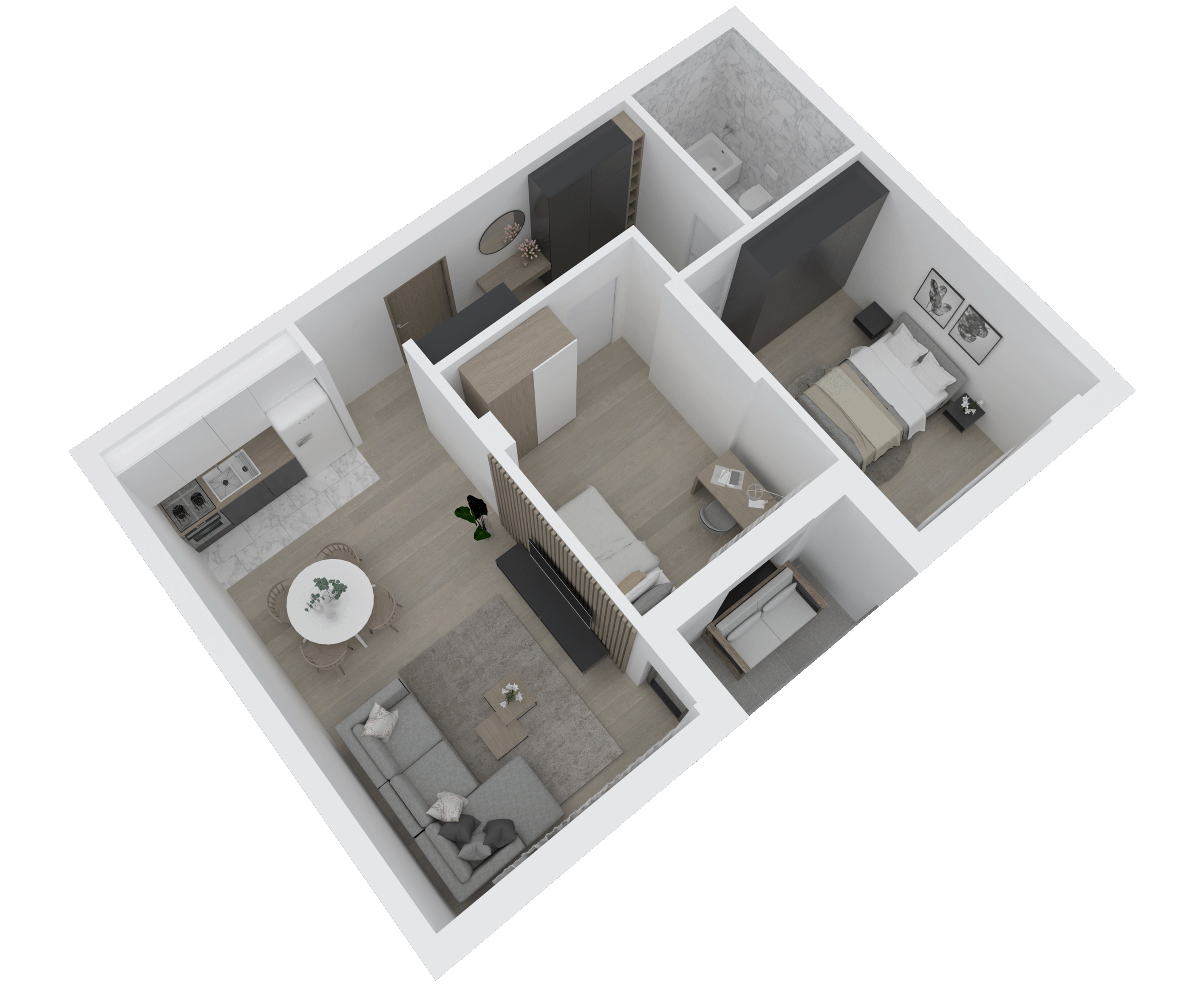 3D prikaz stana