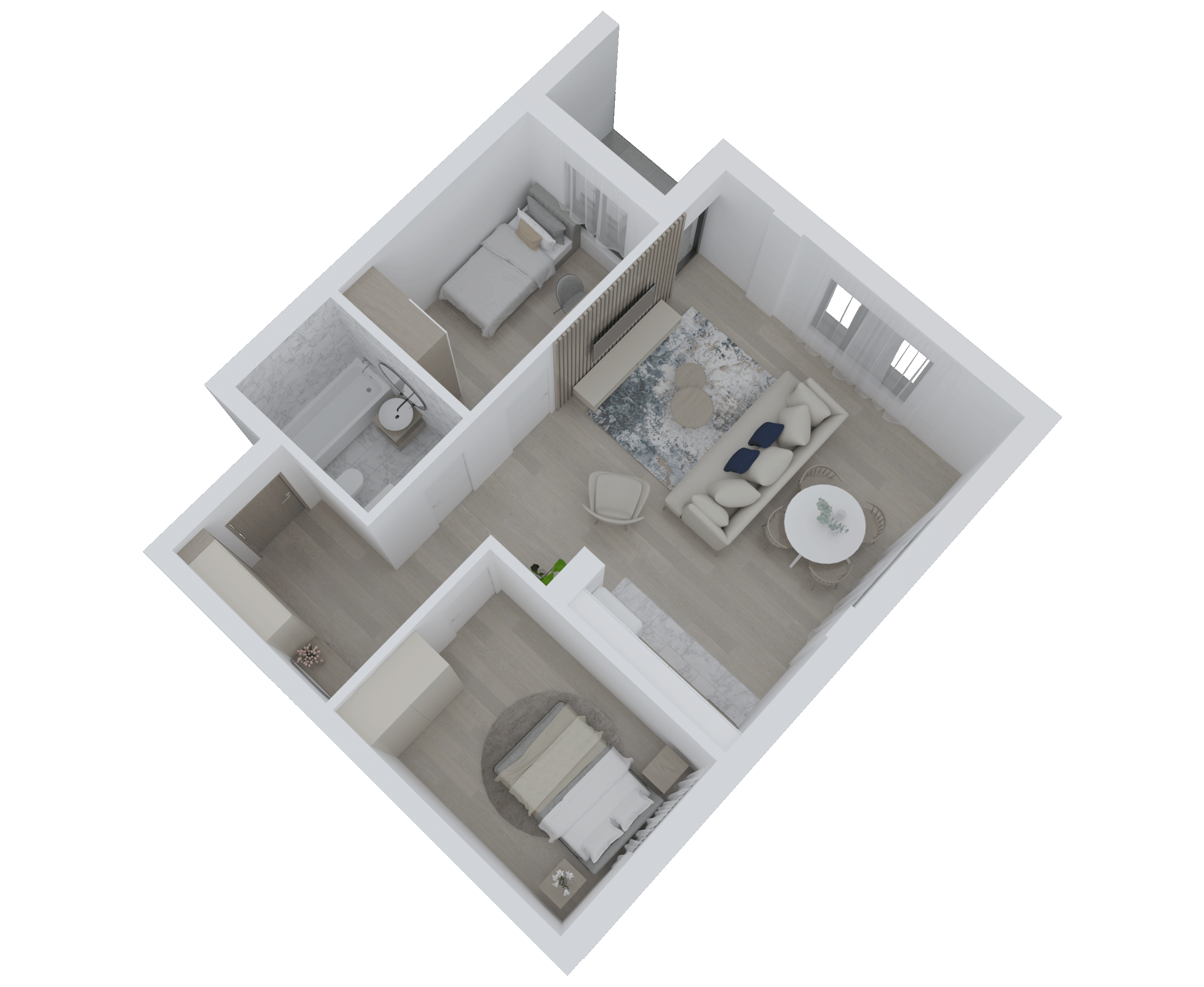 3D prikaz stana