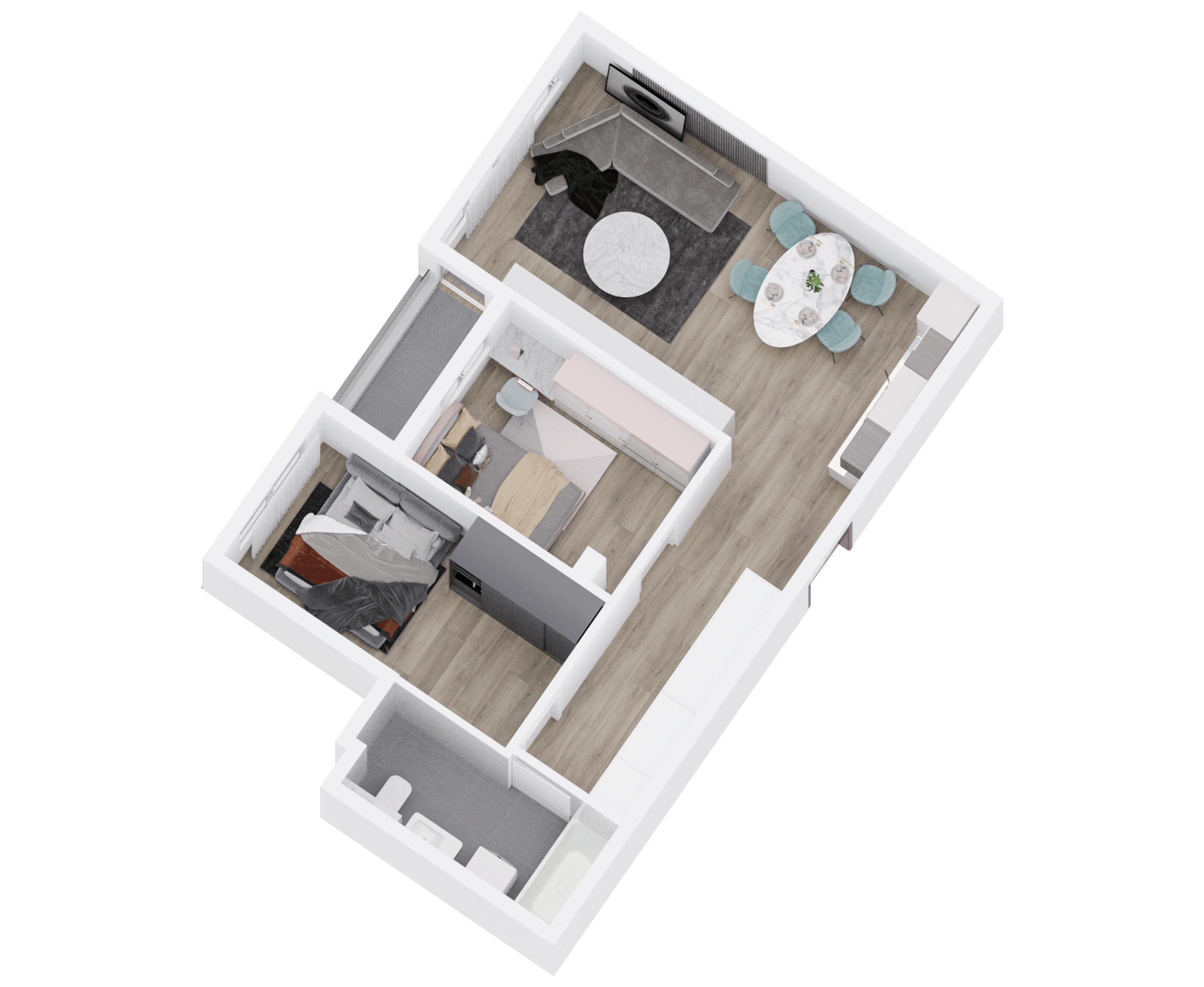 3D prikaz stana