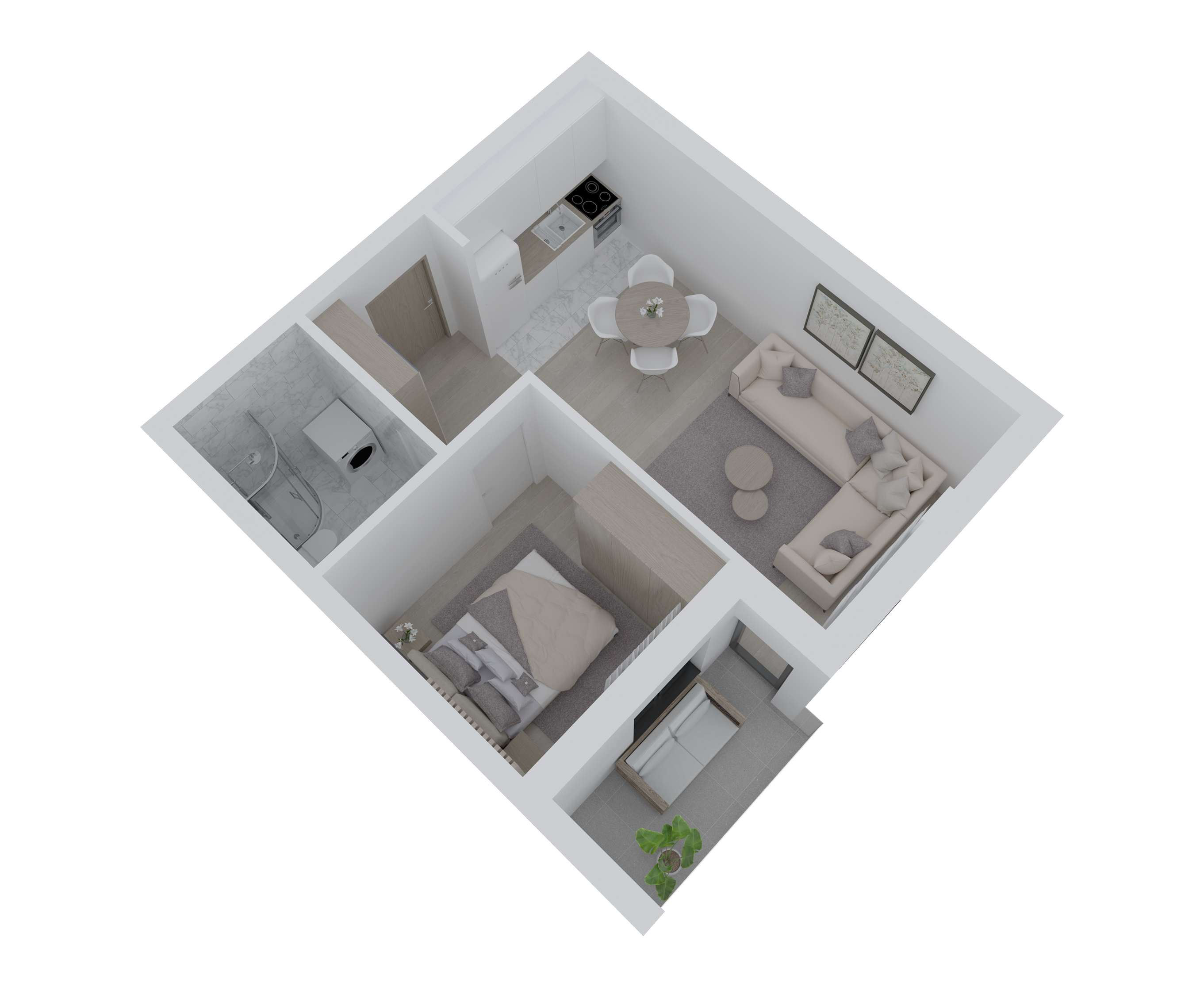 3D prikaz stana
