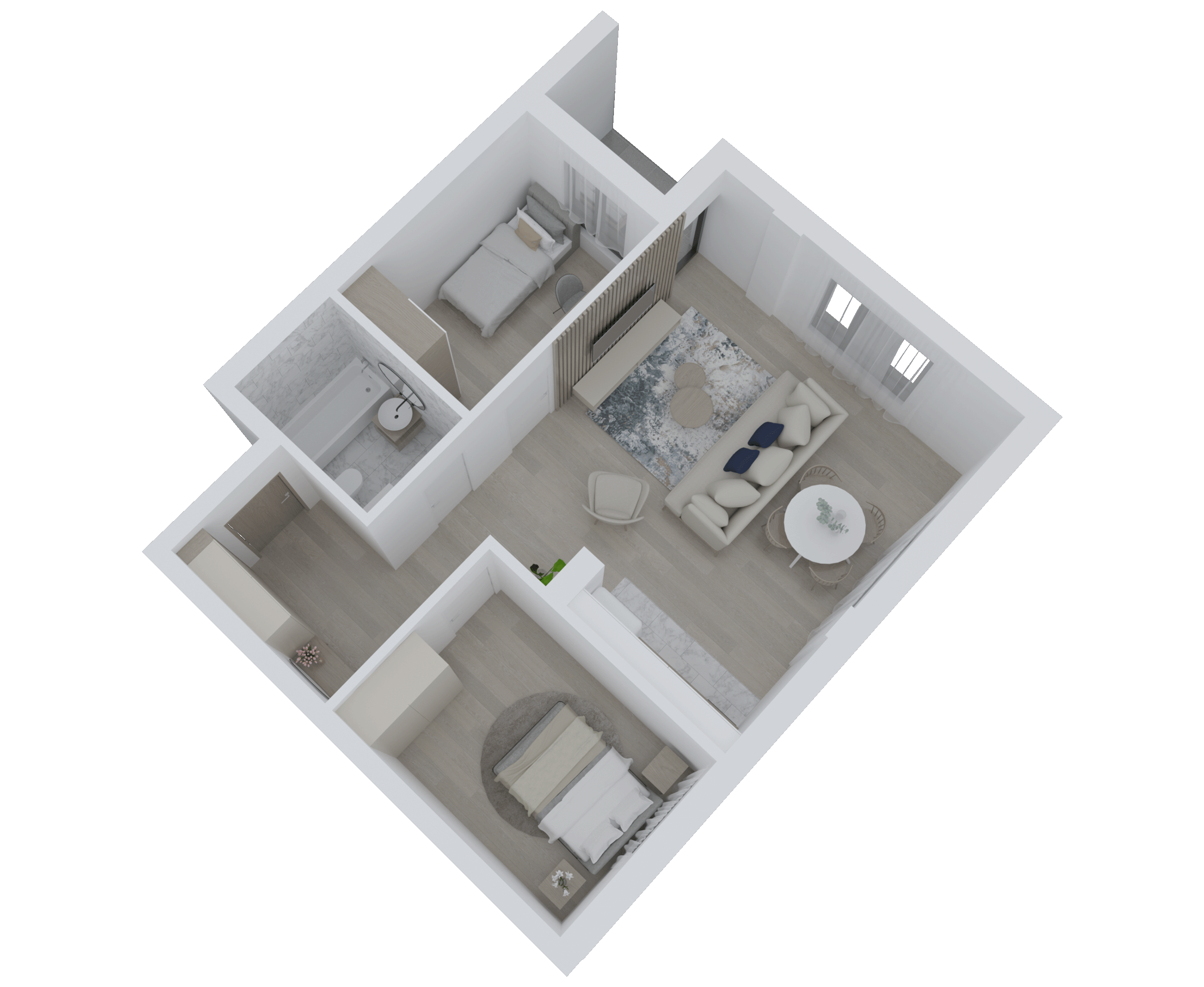 3D prikaz stana