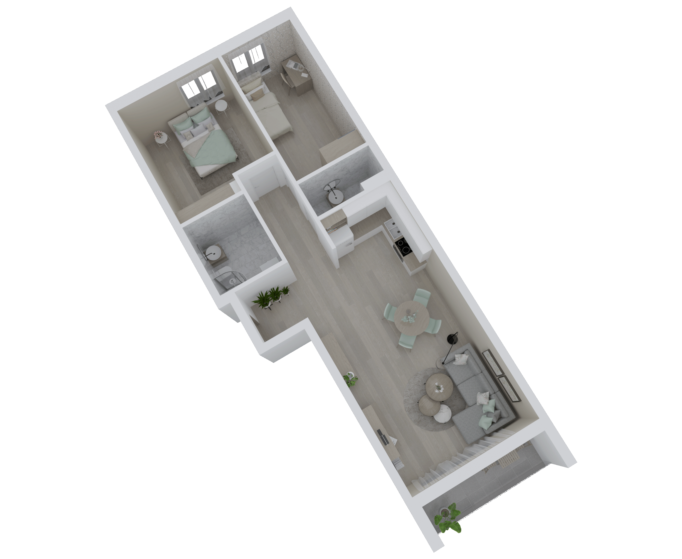 3D prikaz stana