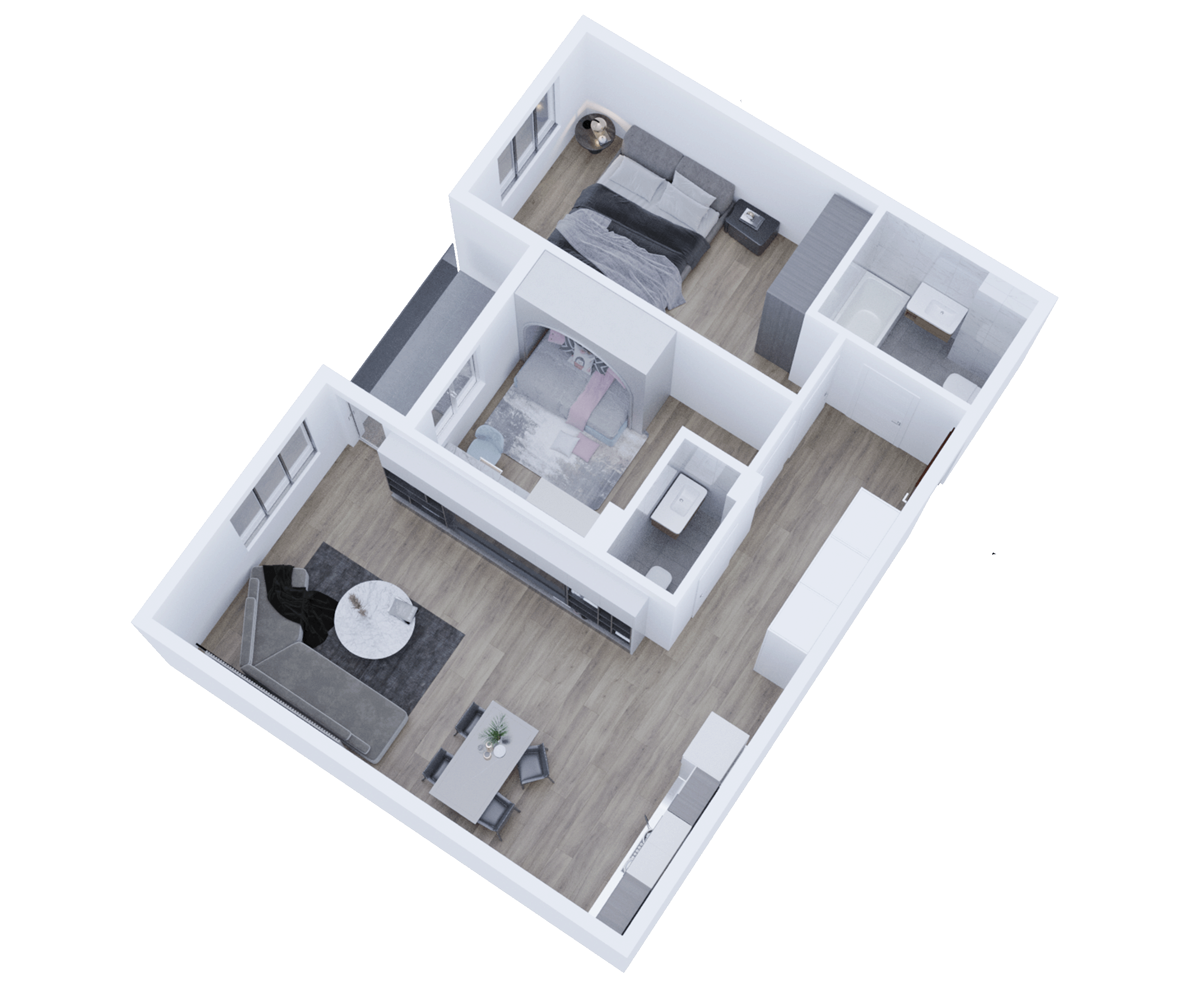 3D prikaz stana