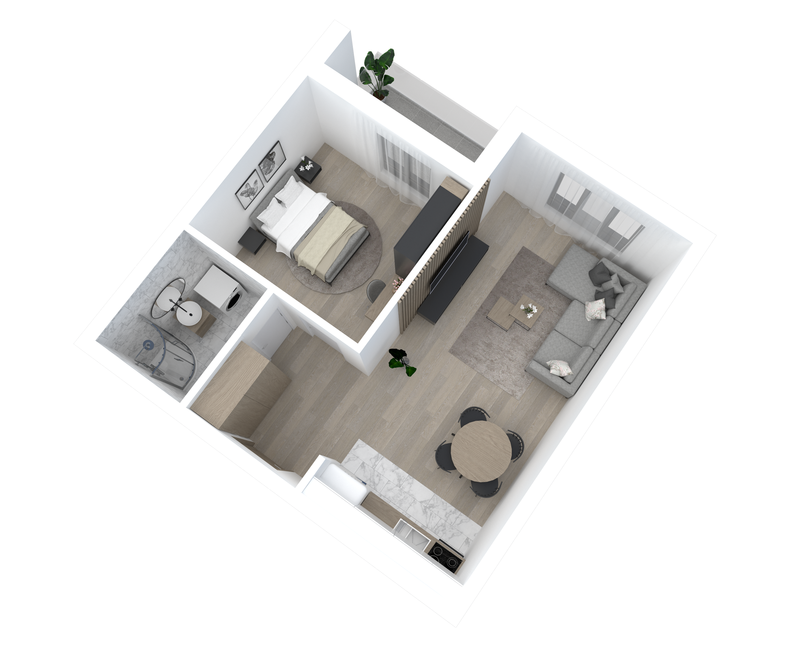 3D prikaz stana