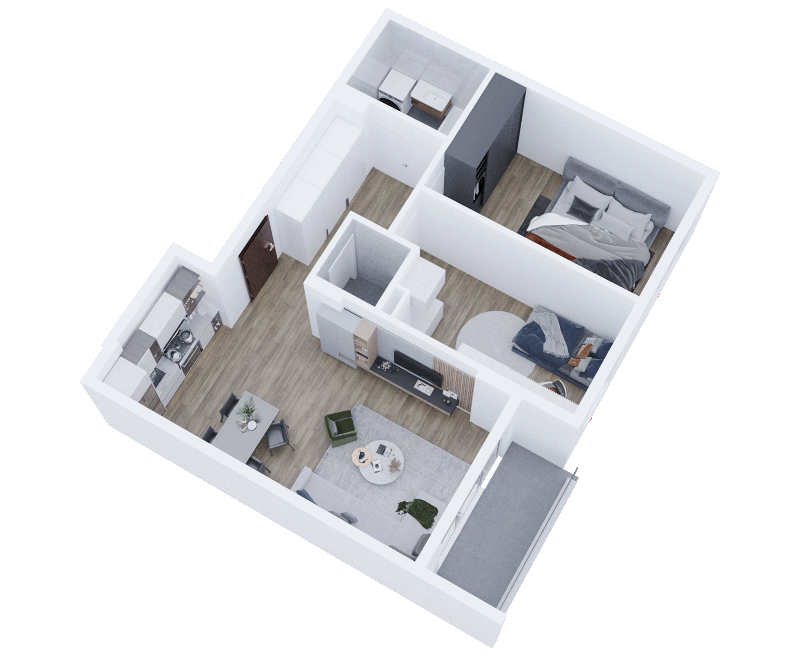 3D prikaz stana