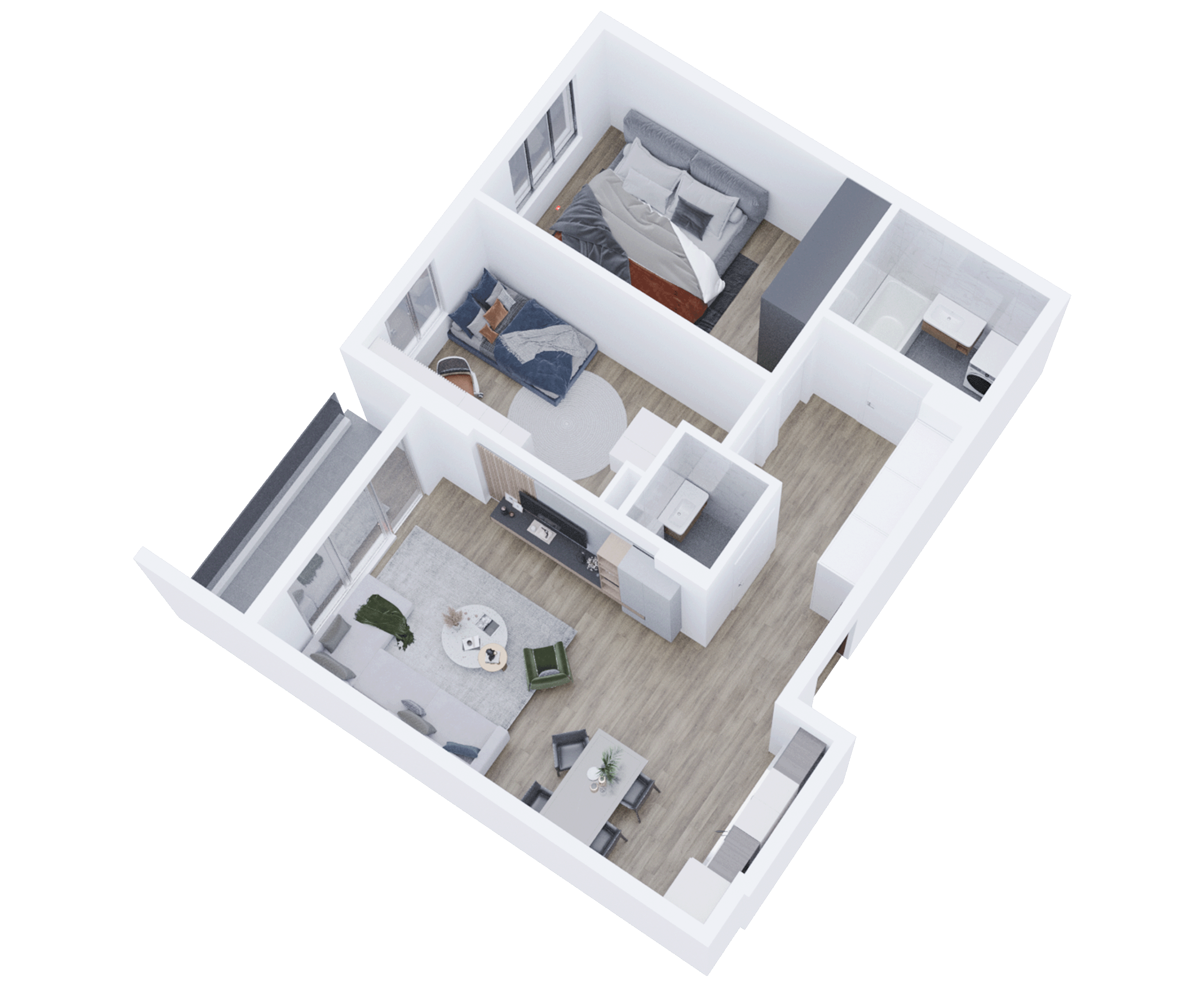 3D prikaz stana