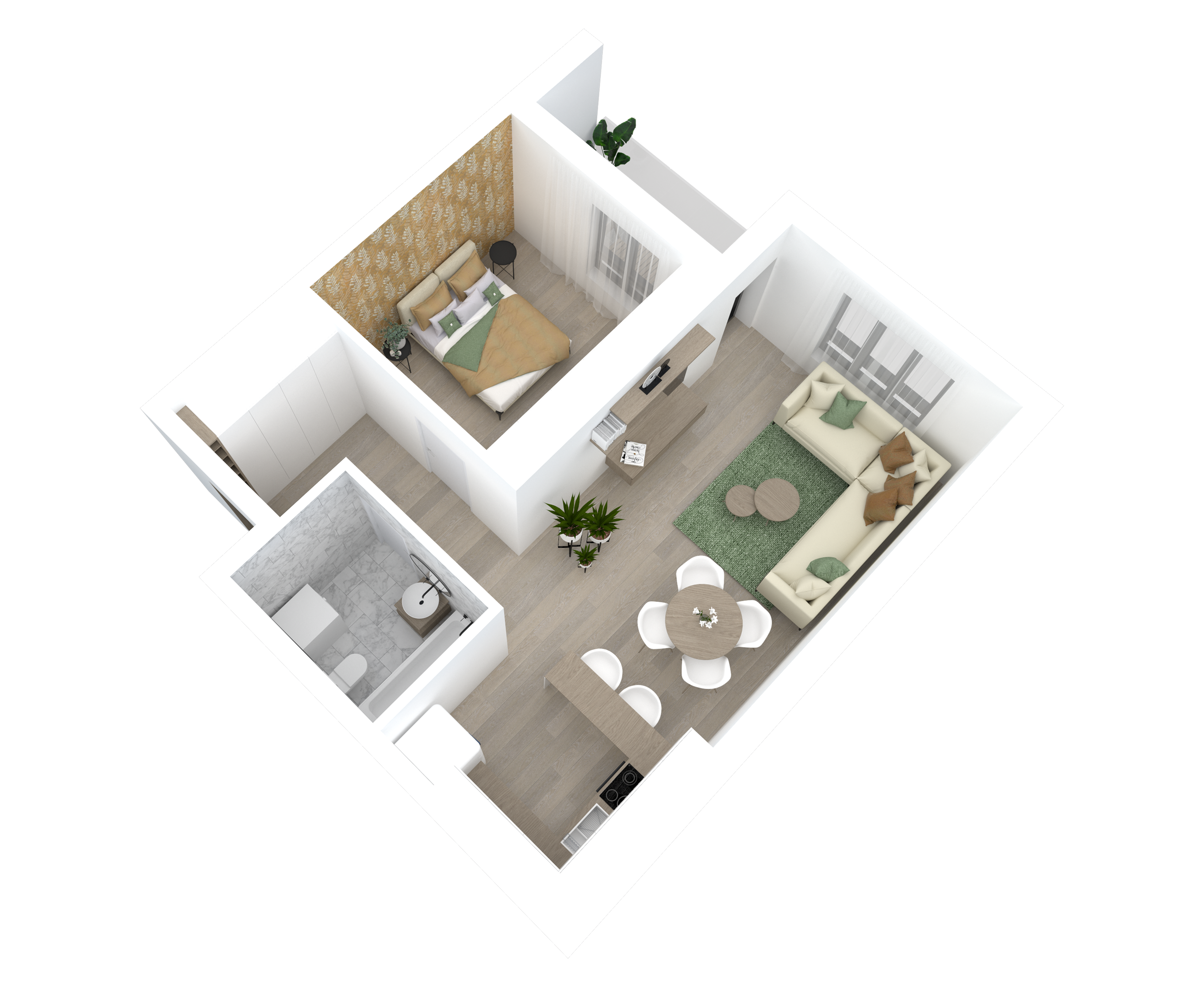 3D prikaz stana