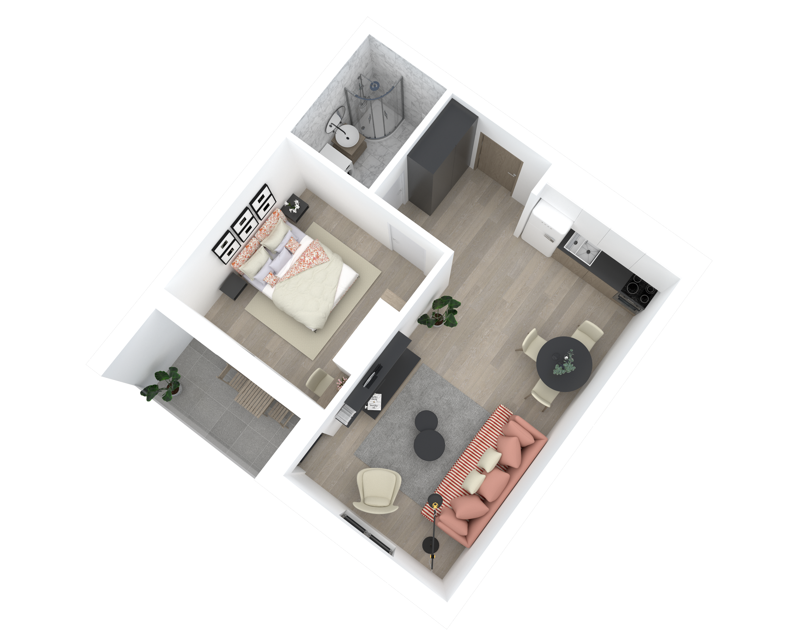 3D prikaz stana