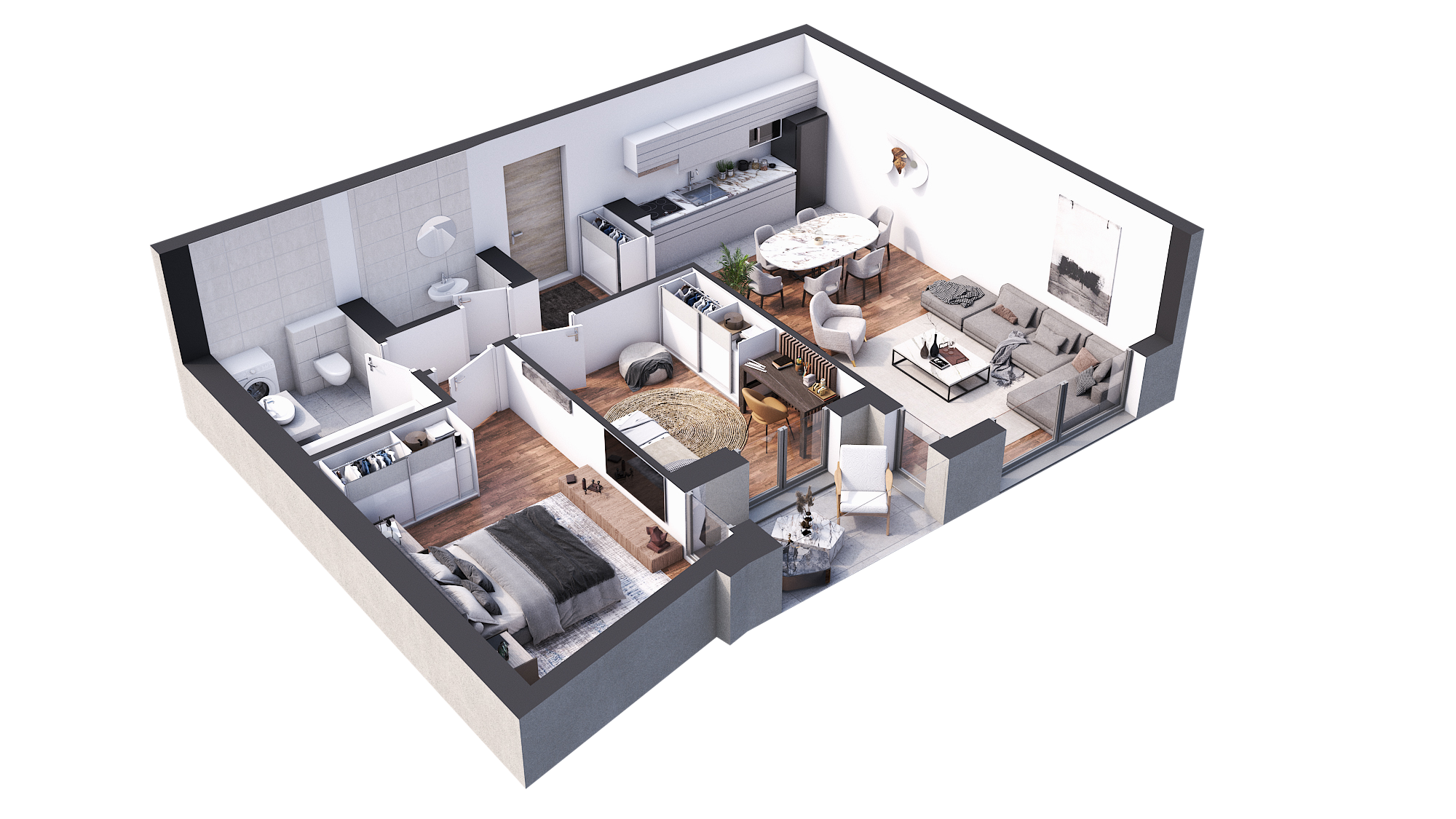 3D prikaz stana