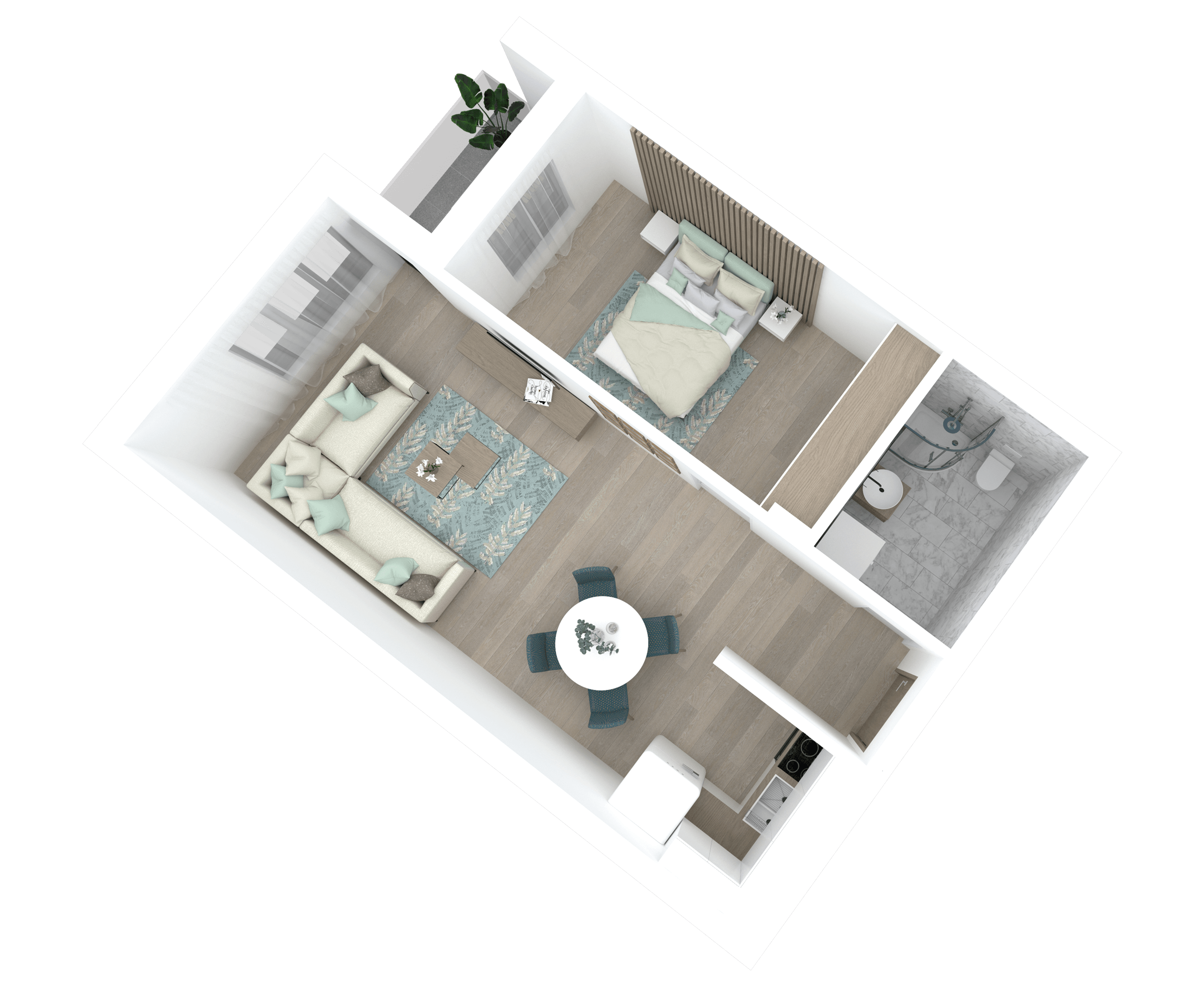 3D prikaz stana