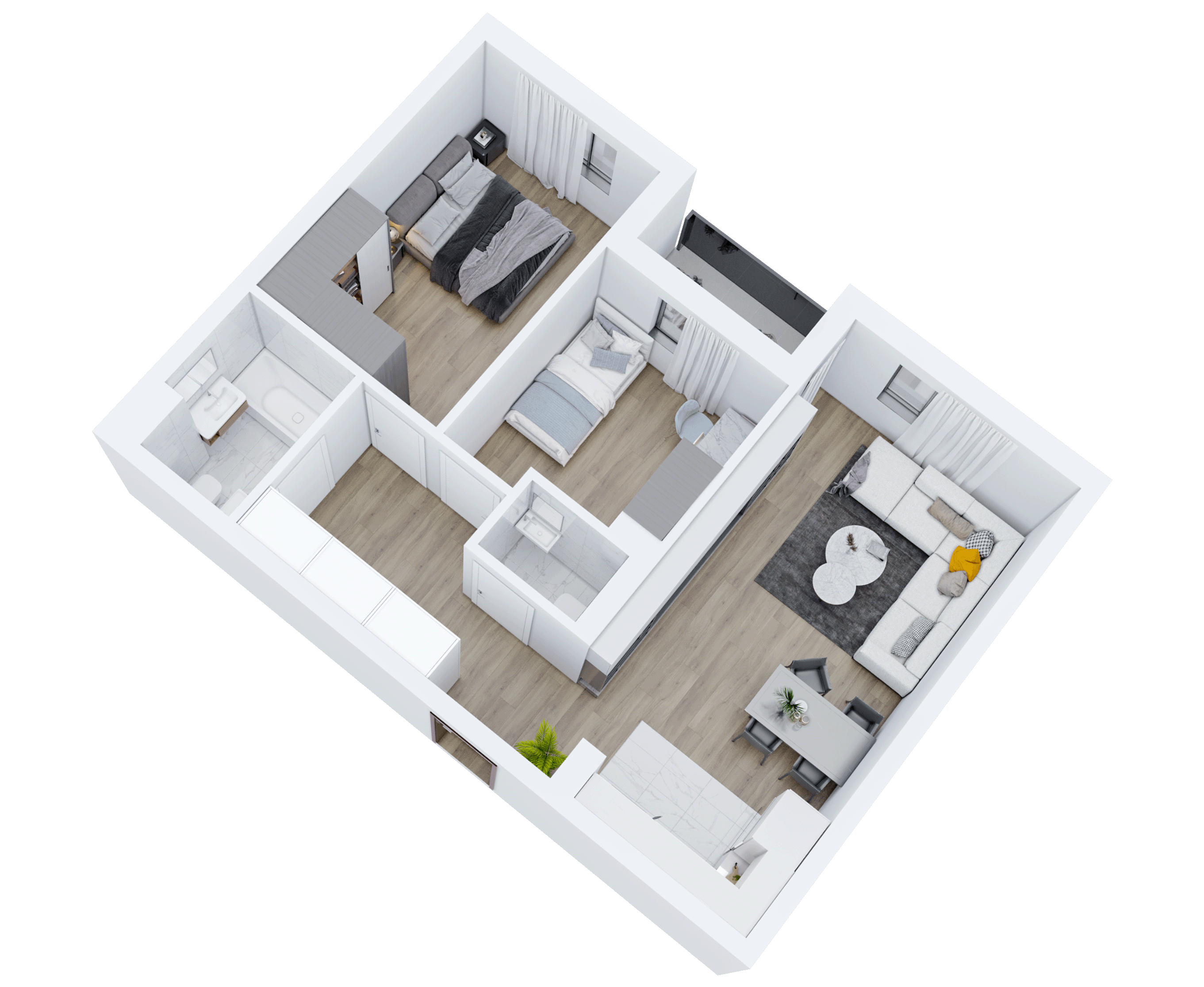 3D prikaz stana