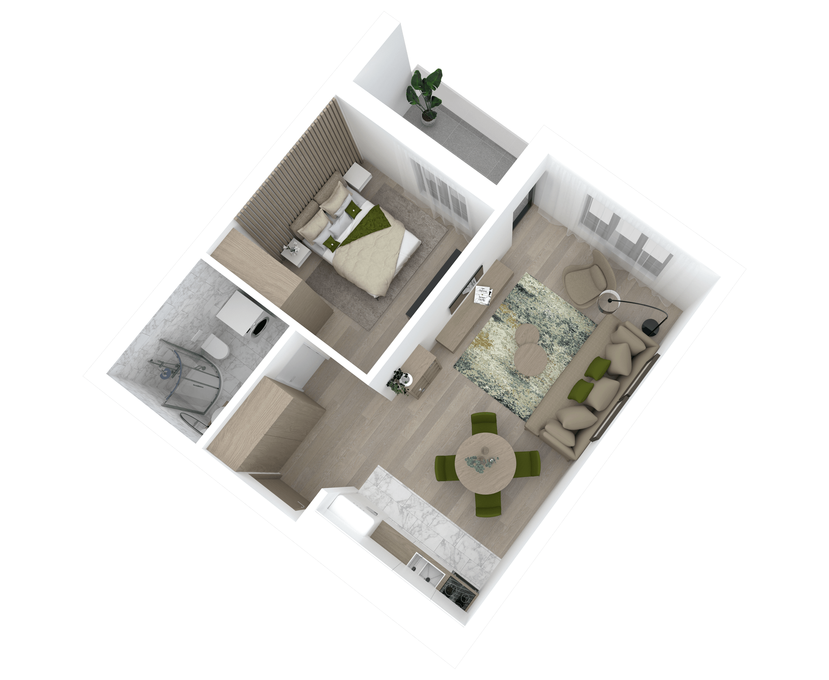 3D prikaz stana