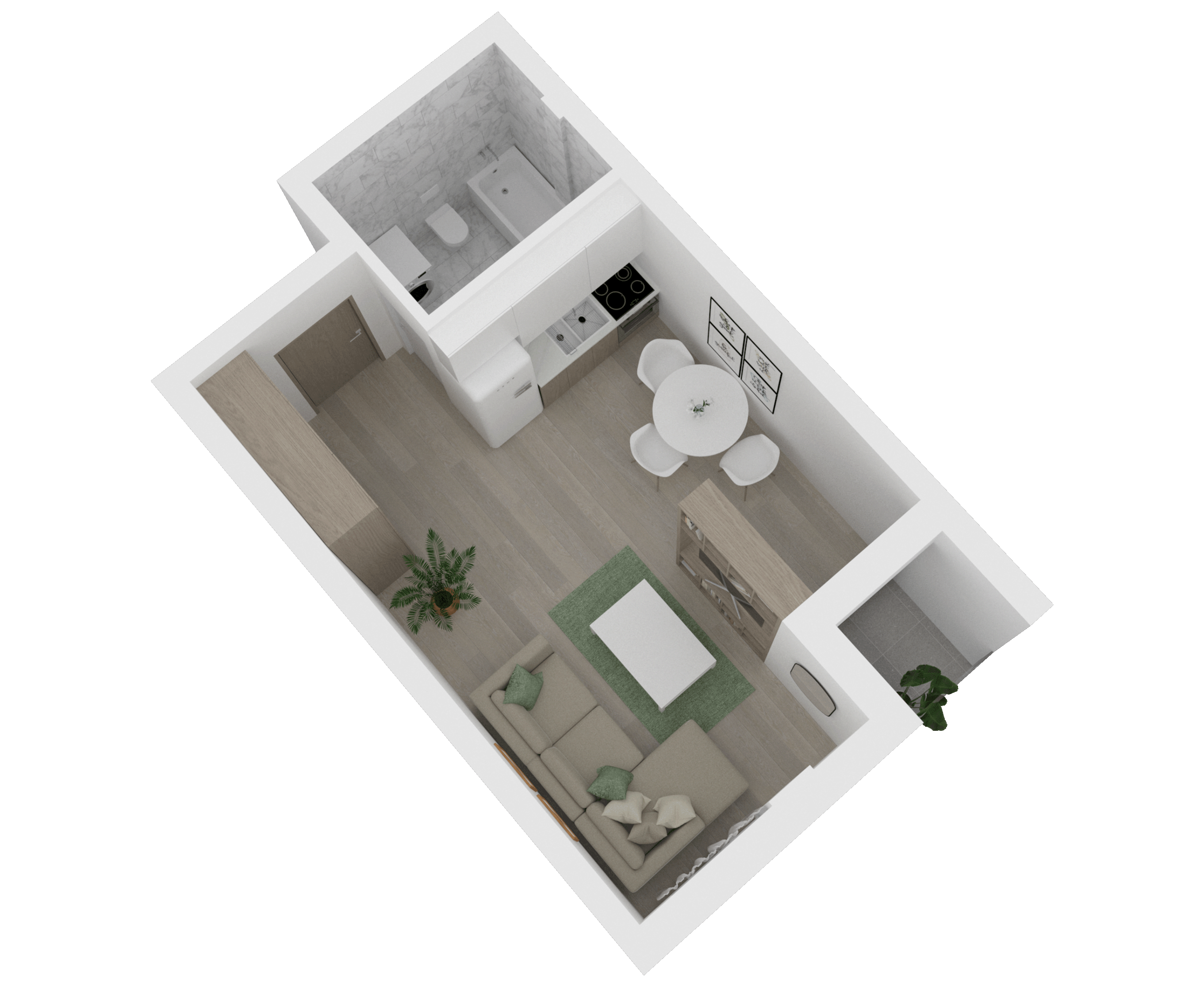 3D prikaz stana