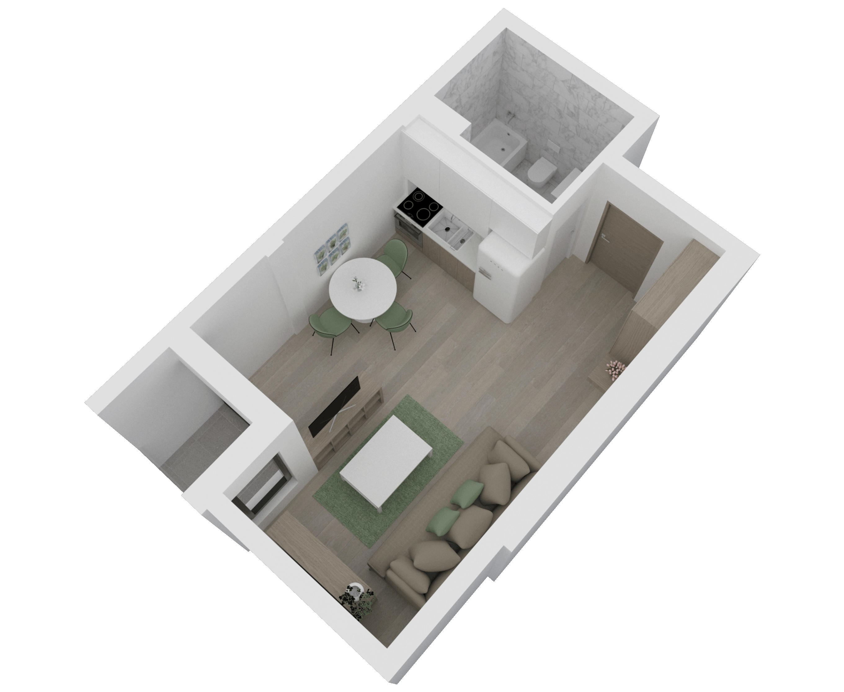 3D prikaz stana