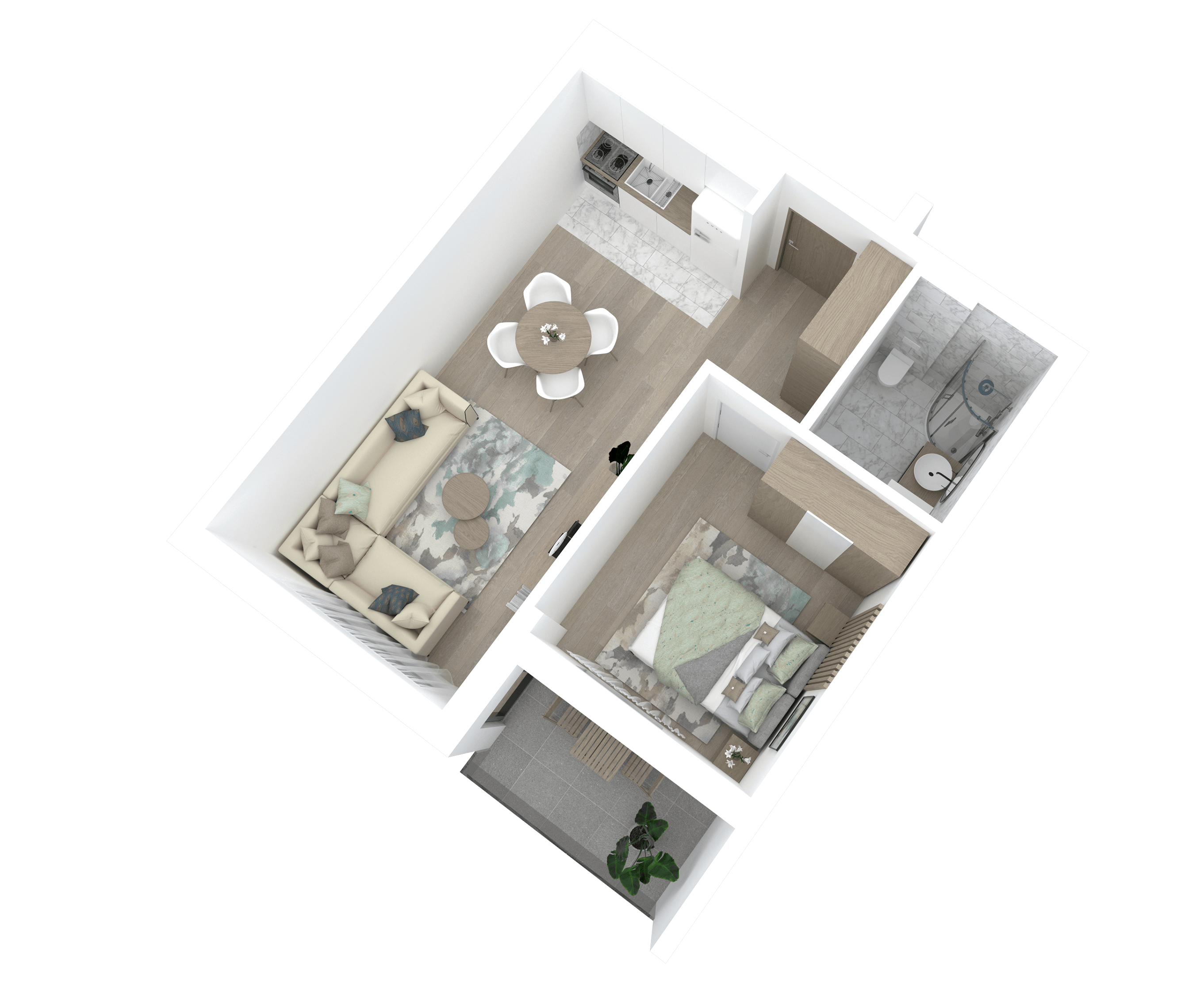3D prikaz stana