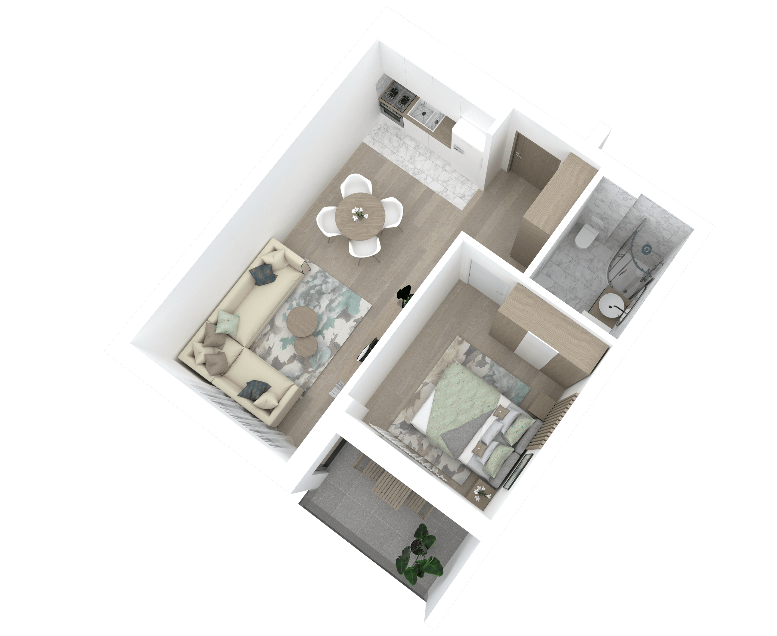 3D prikaz stana
