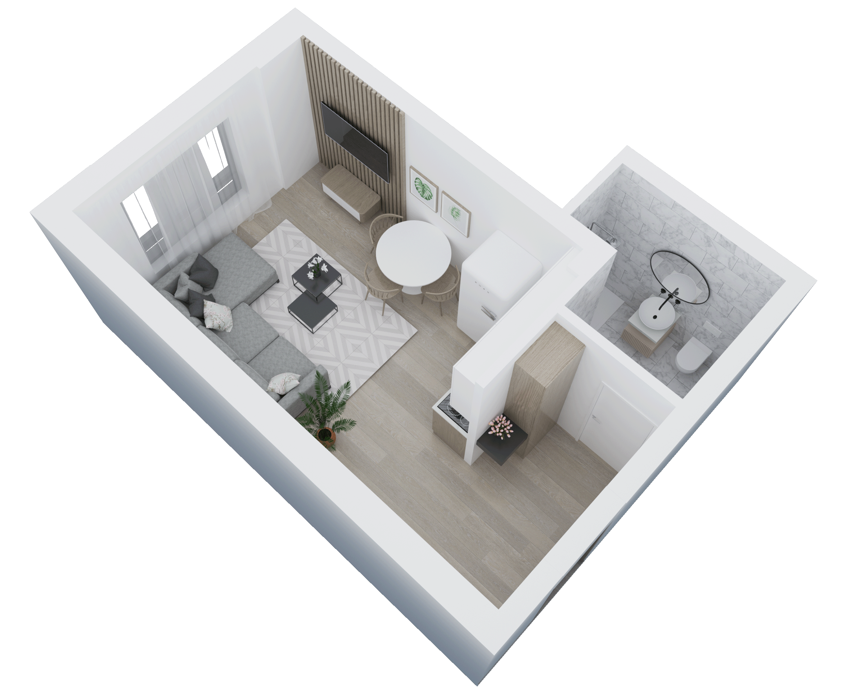3D prikaz stana