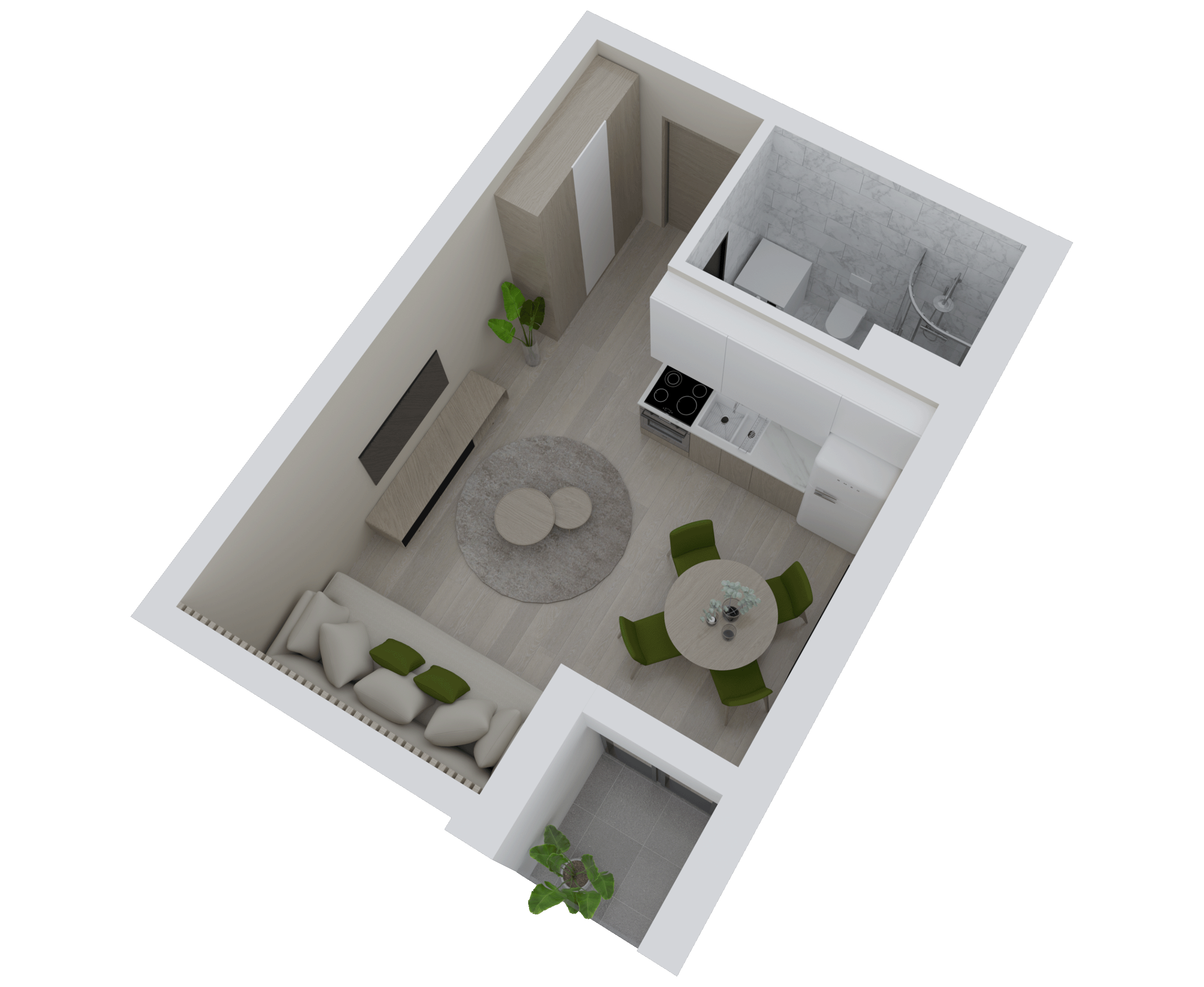 3D prikaz stana