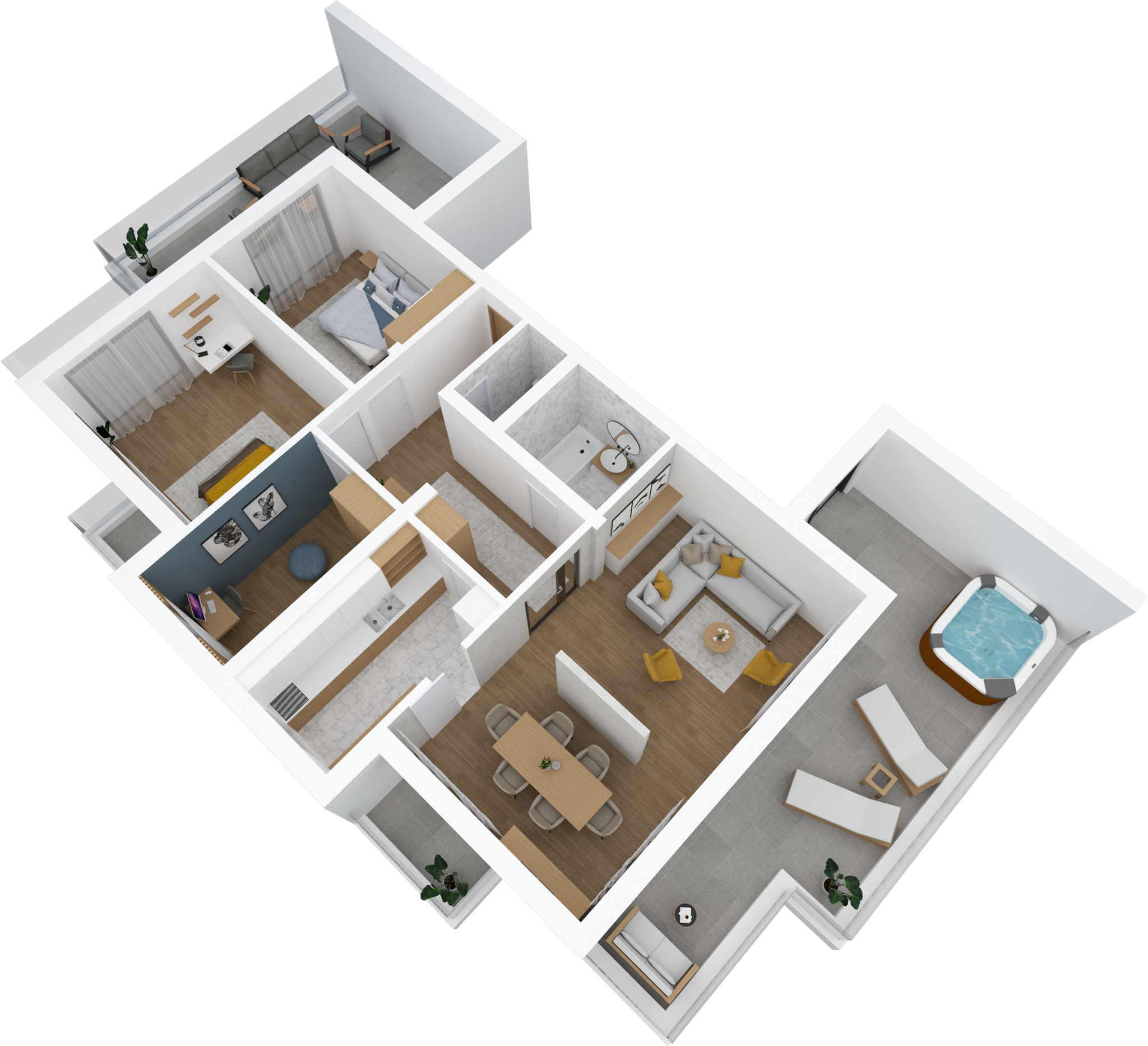 3D prikaz stana