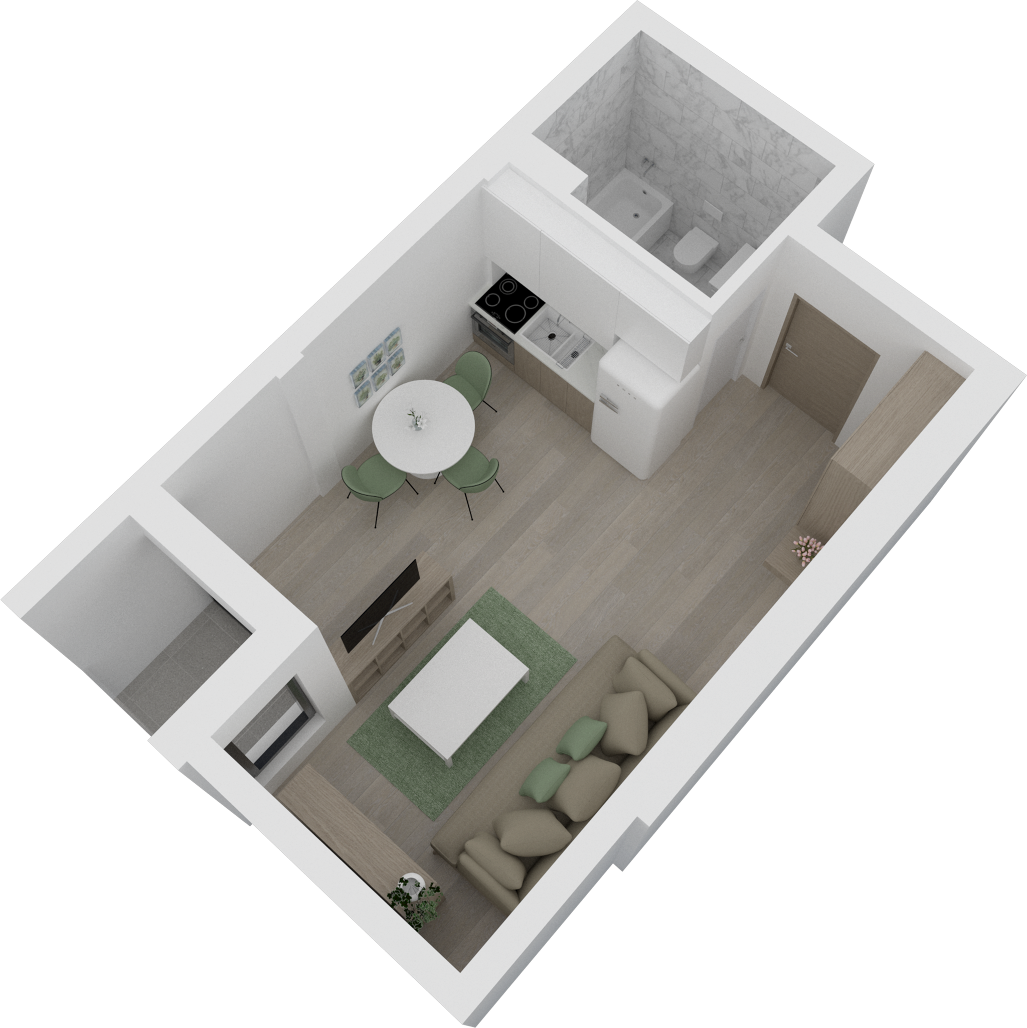 3D prikaz stana
