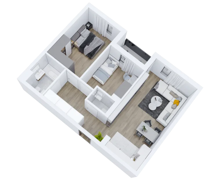 Atrium Residence – Lamela A, I sprat, stan 4